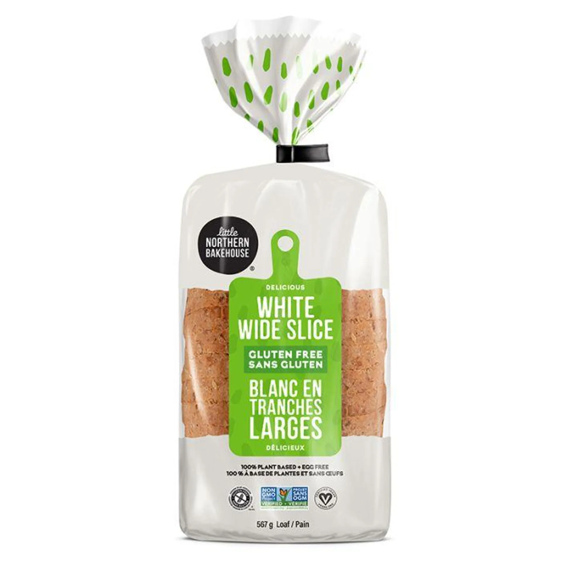 Pain sans gluten - Pain blanc en tranches larges