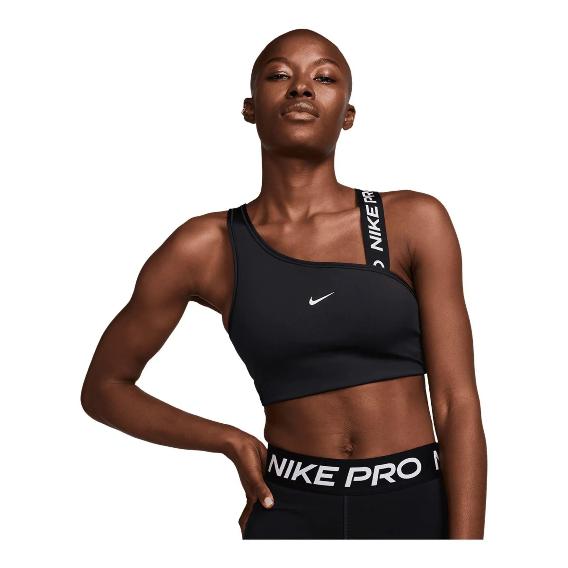 Nike Women's Assymetric Swoosh Bra