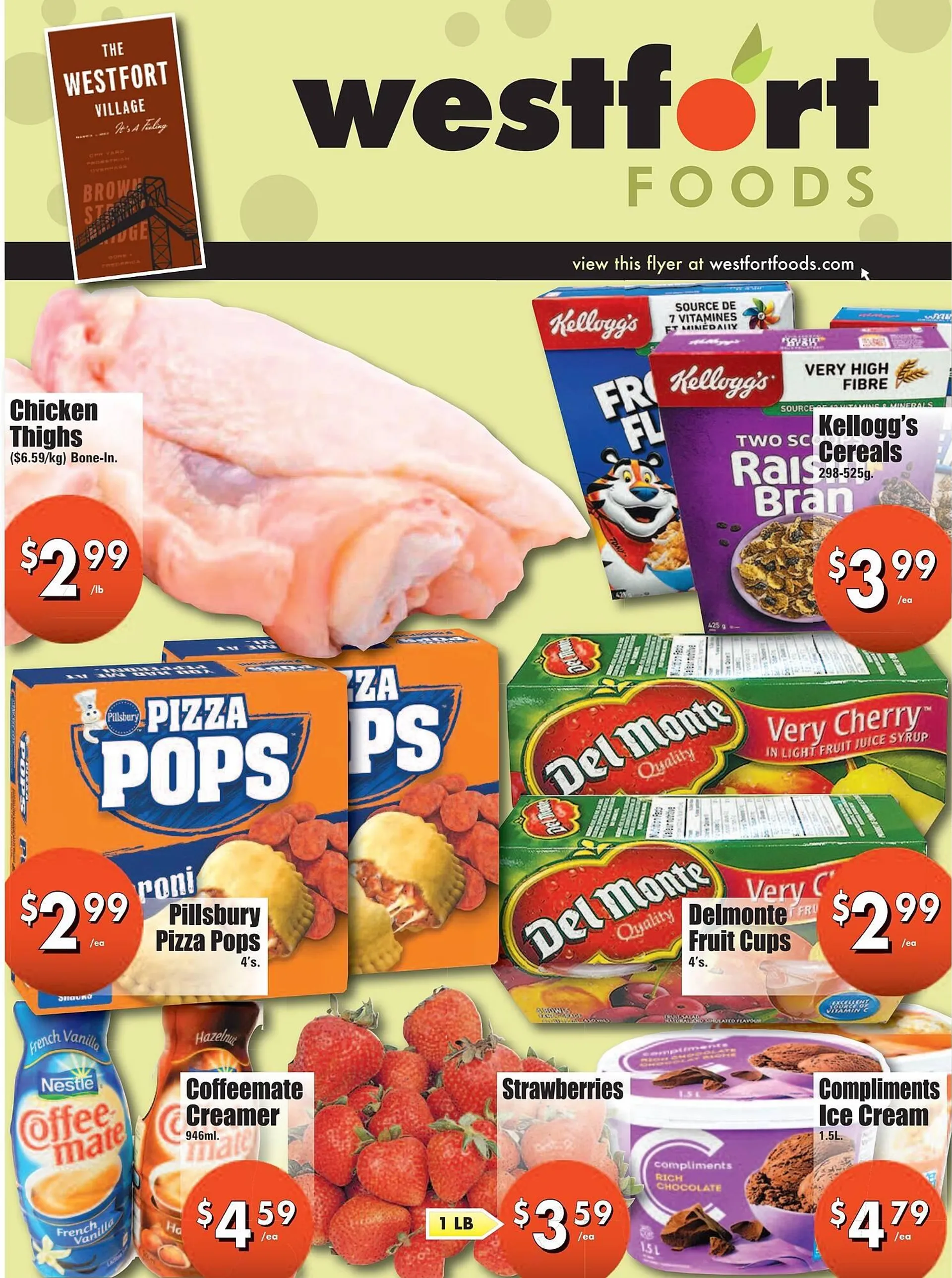 Westfort Foods flyer - 1