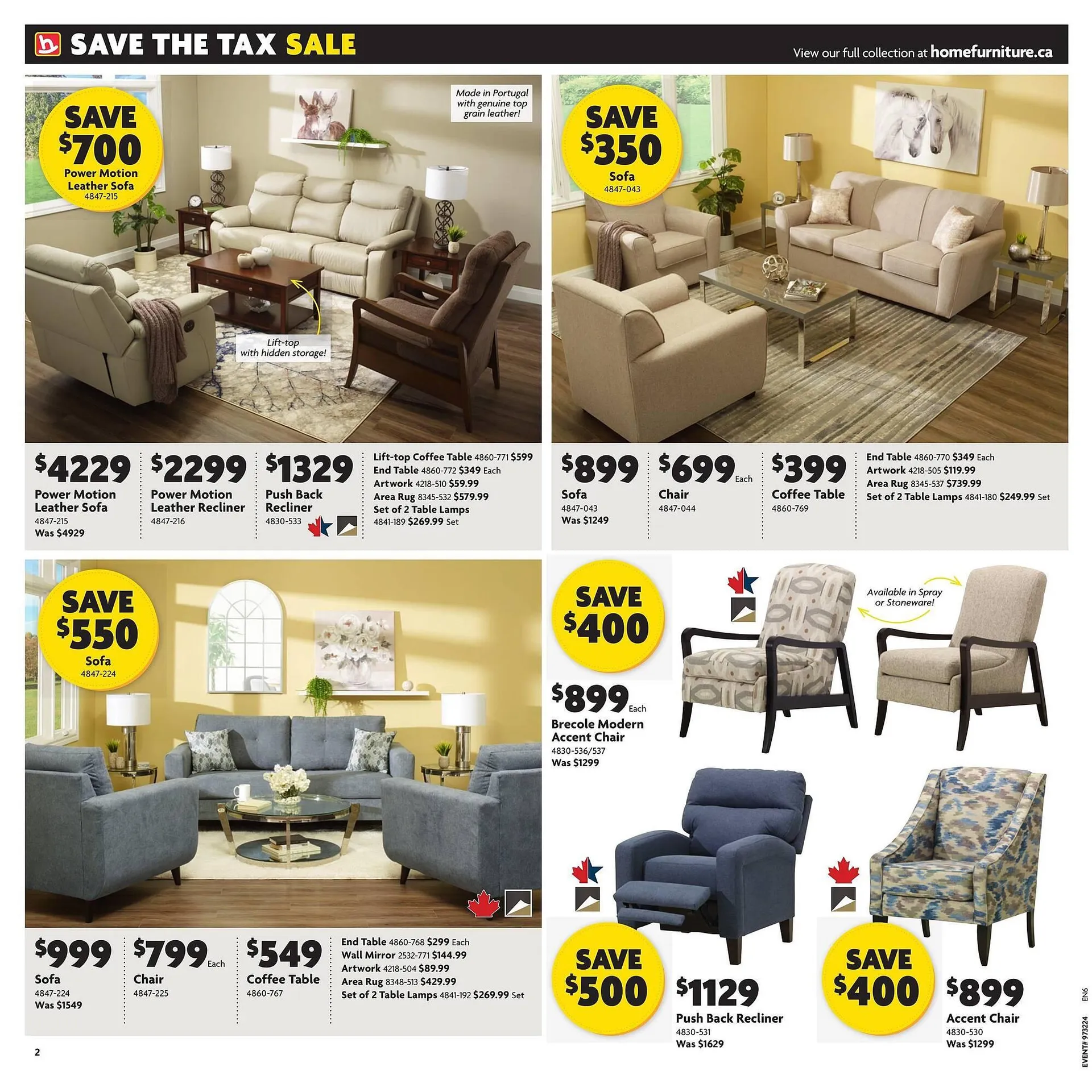 Home Furniture flyer - 2