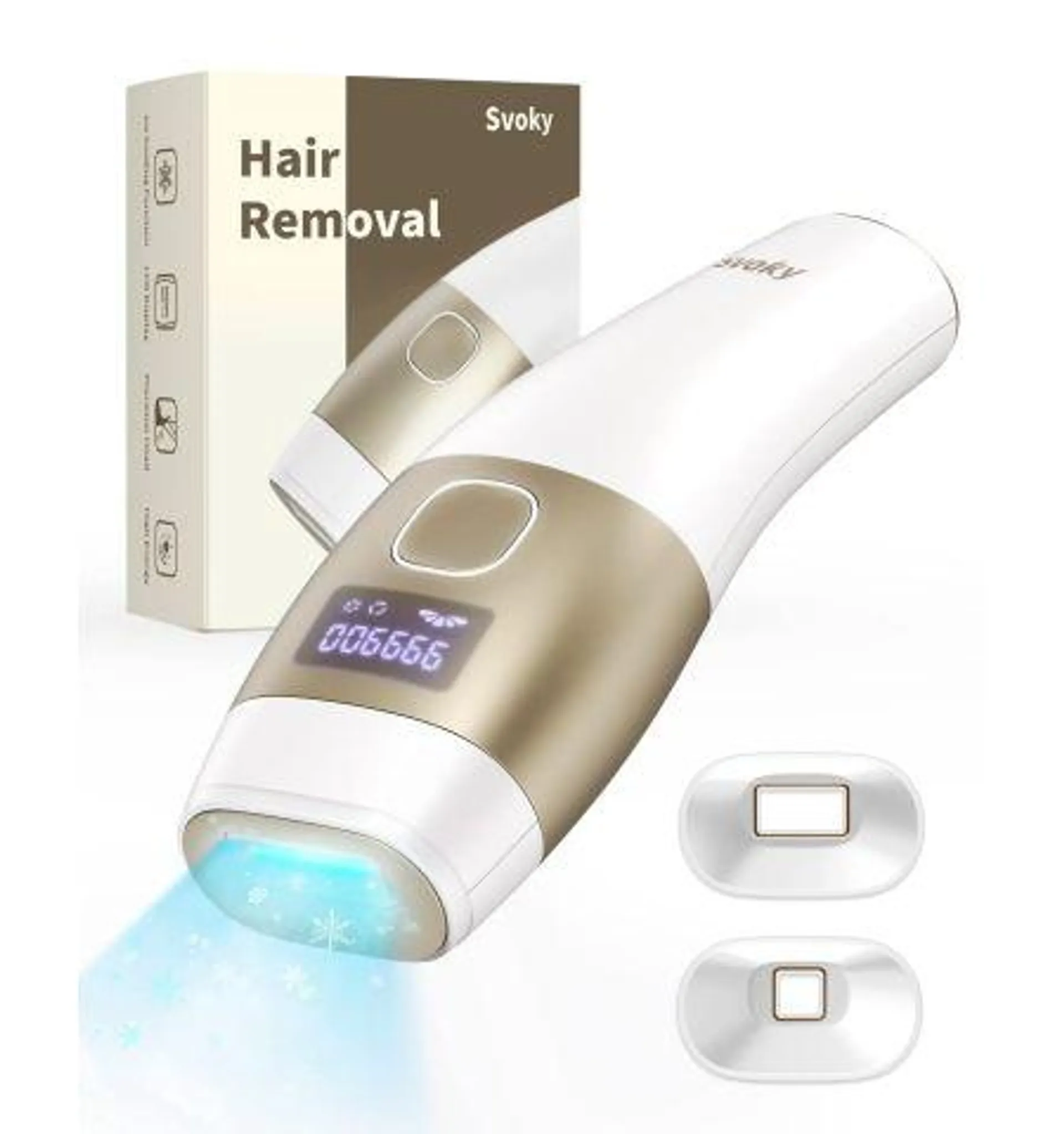 Svoky IPL Laser Hair Removal Device