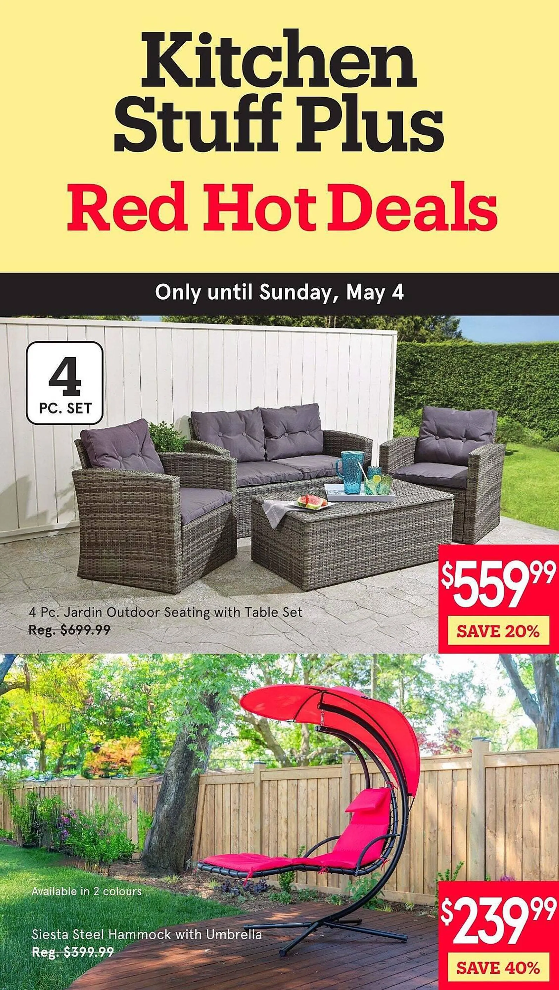 Kitchen Stuff Plus flyer - 1