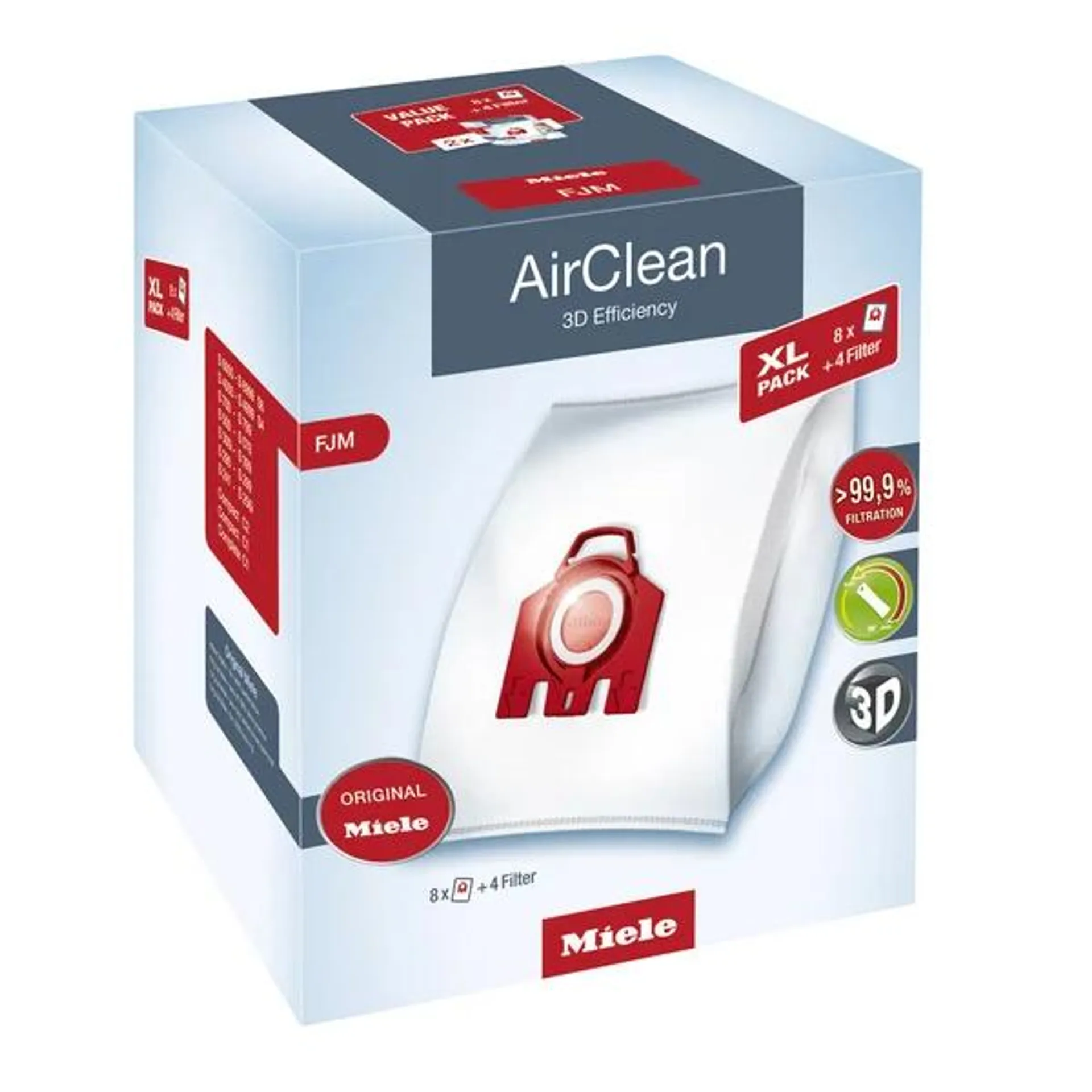 Miele FJM AirClean Replacement Bags