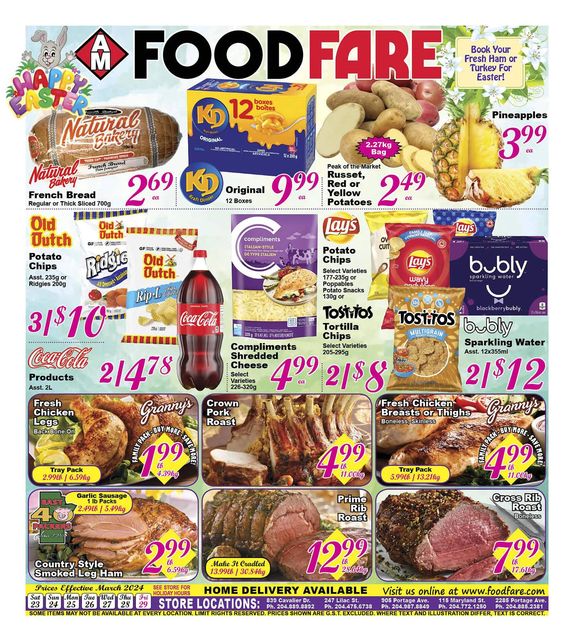 Food Fare flyer from March 21 to March 27 2024 - flyer page 