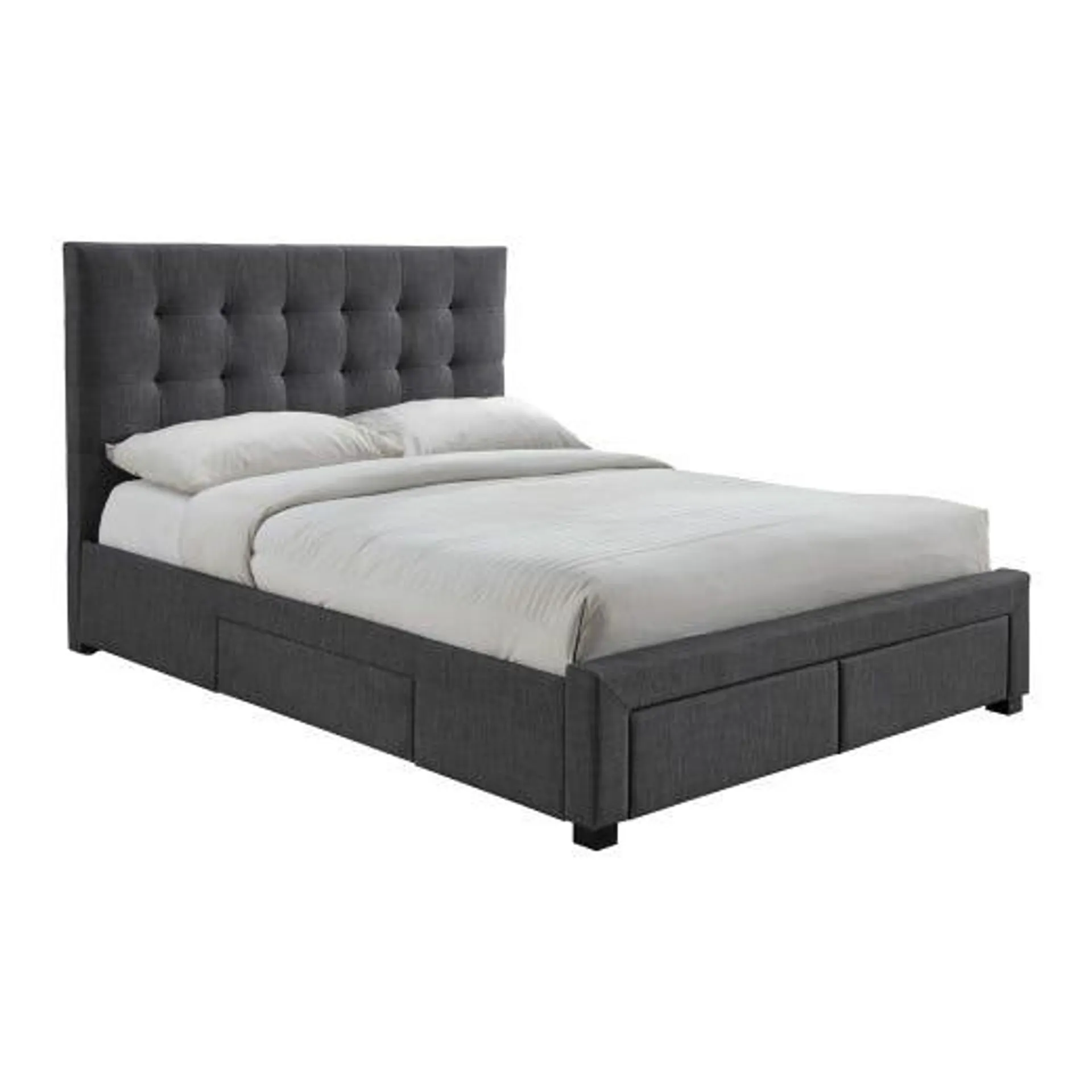 Bed Frame With Storage (King)