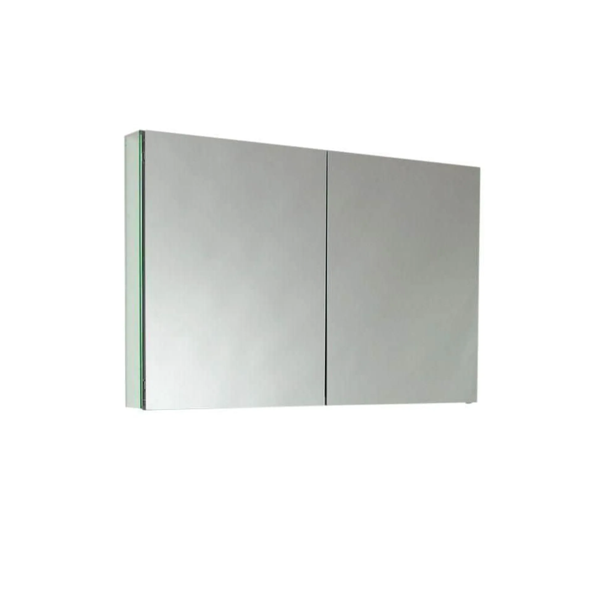40-inch W 2-Shelf Medicine Cabinet with Mirrors