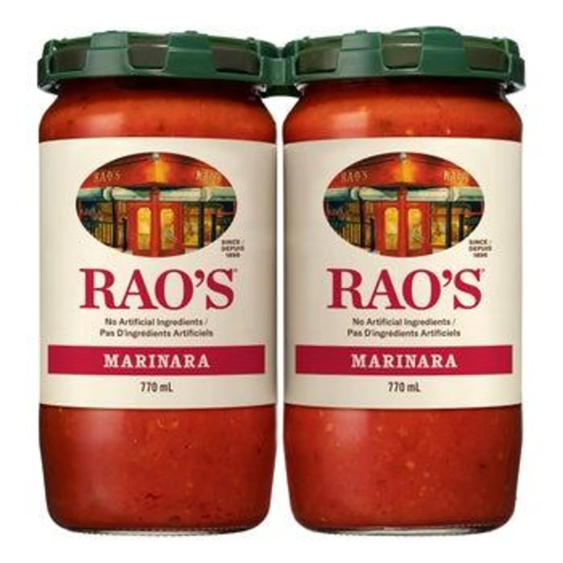 Rao’s Marinara Sauce, 2 x 770 mL