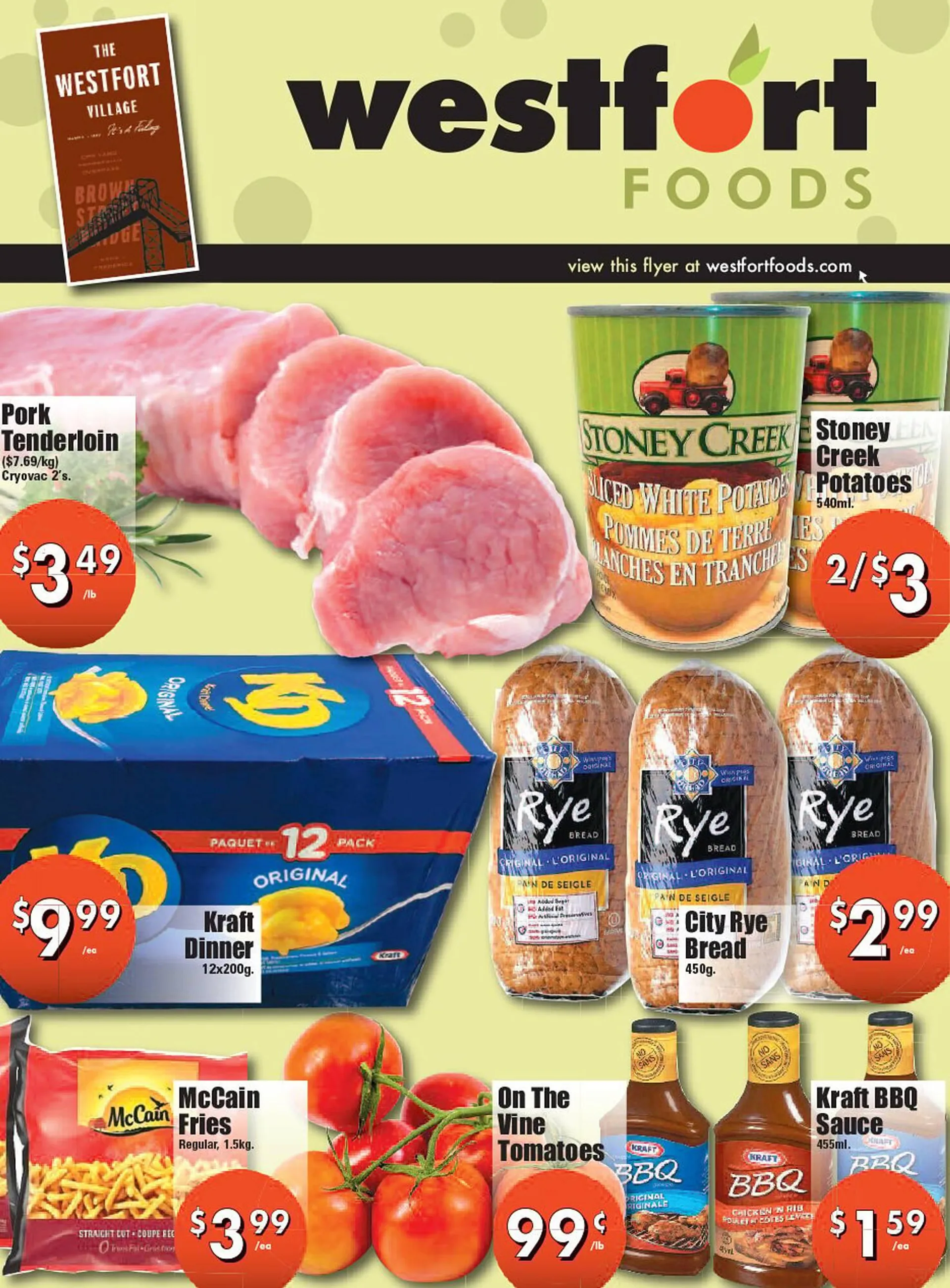 Westfort Foods flyer from July 4 to July 10 2025 - flyer page 1