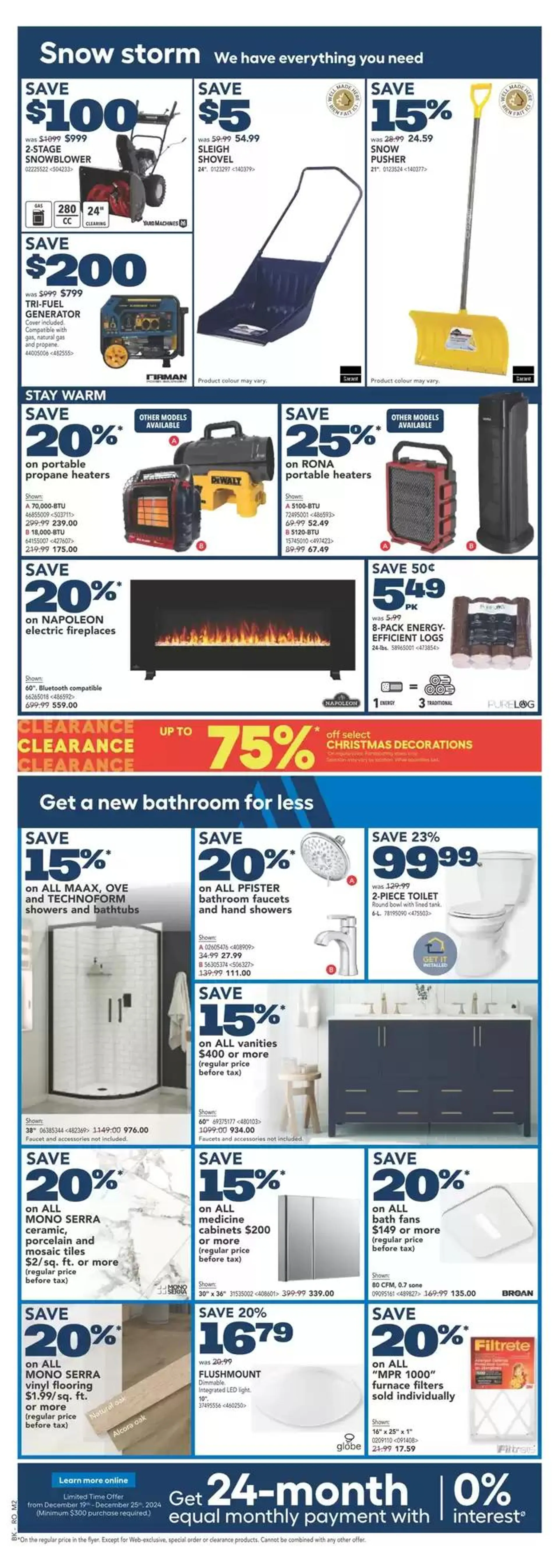 RONA Weekly ad from December 19 to December 25 2024 - flyer page 2