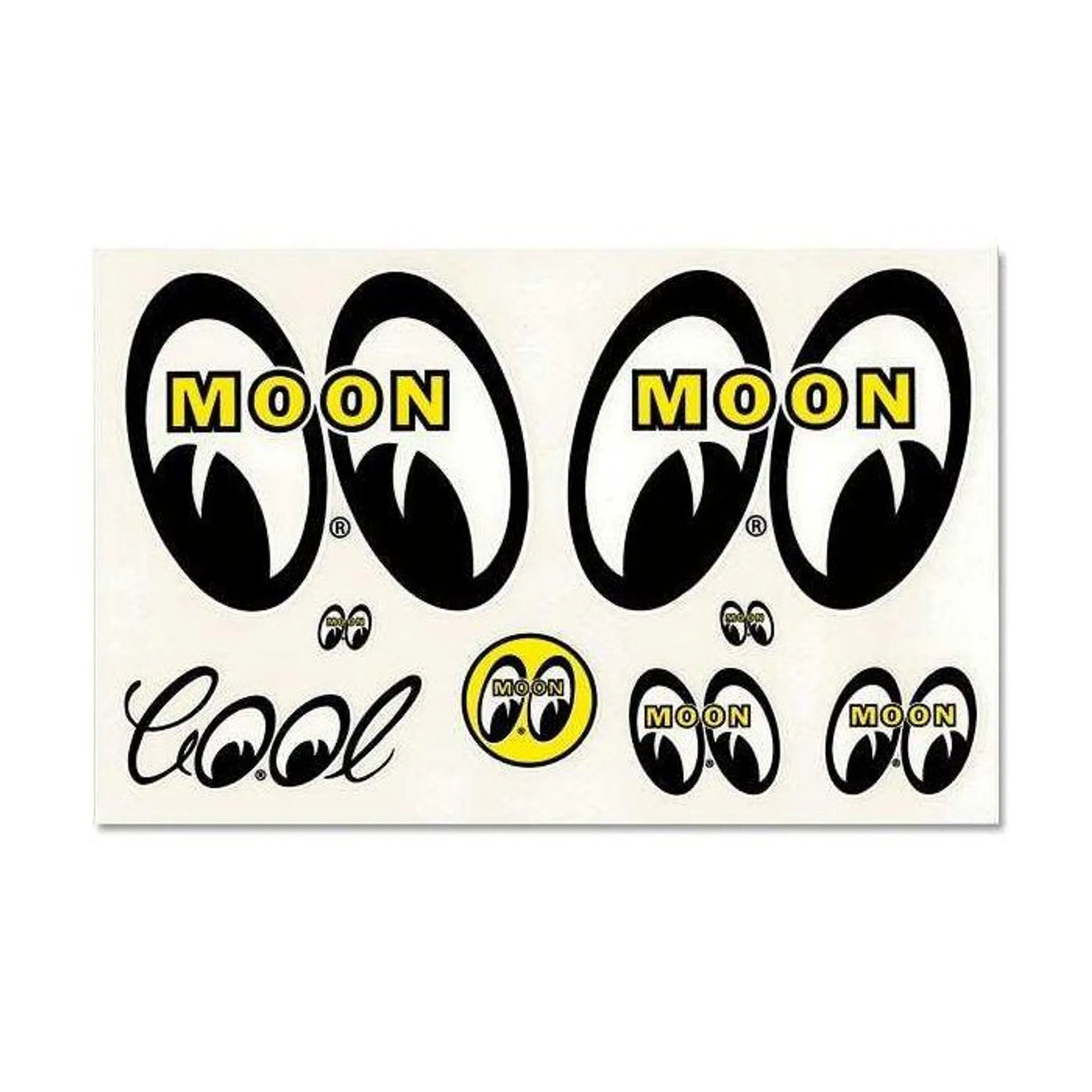 Mooneyes Sticker Sheet