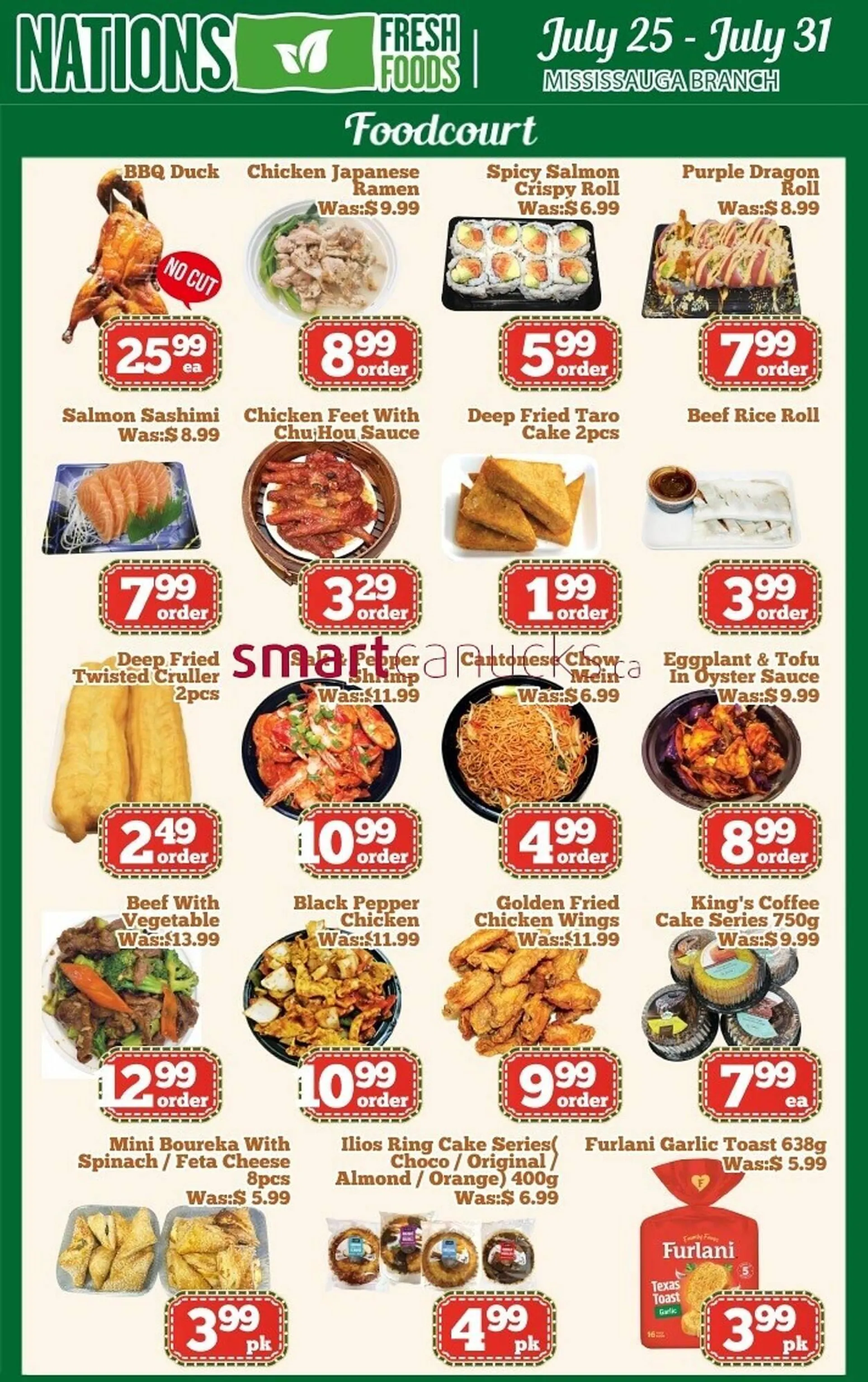 Nations Fresh Foods flyer from July 25 to July 31 2025 - flyer page 1