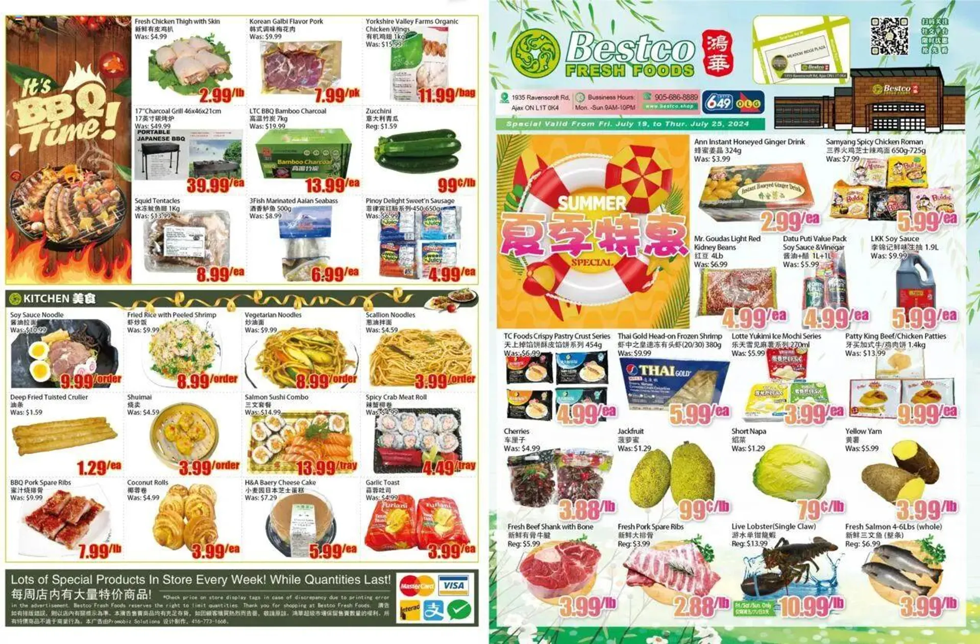 Bestco Foodmart weekly flyer / circulaire - 0