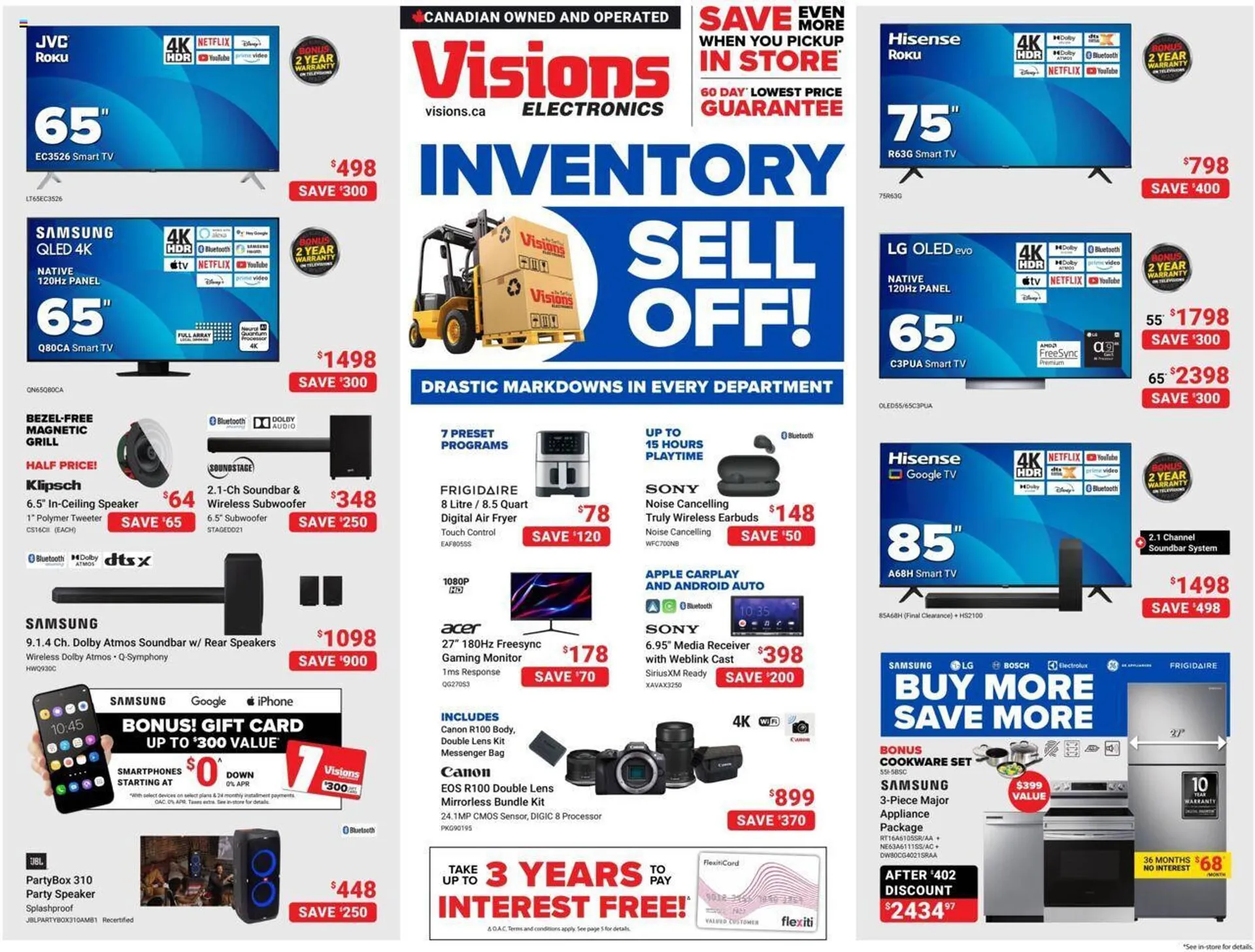 Visions Electronics flyer from March 22 to March 28 2024 - flyer page 