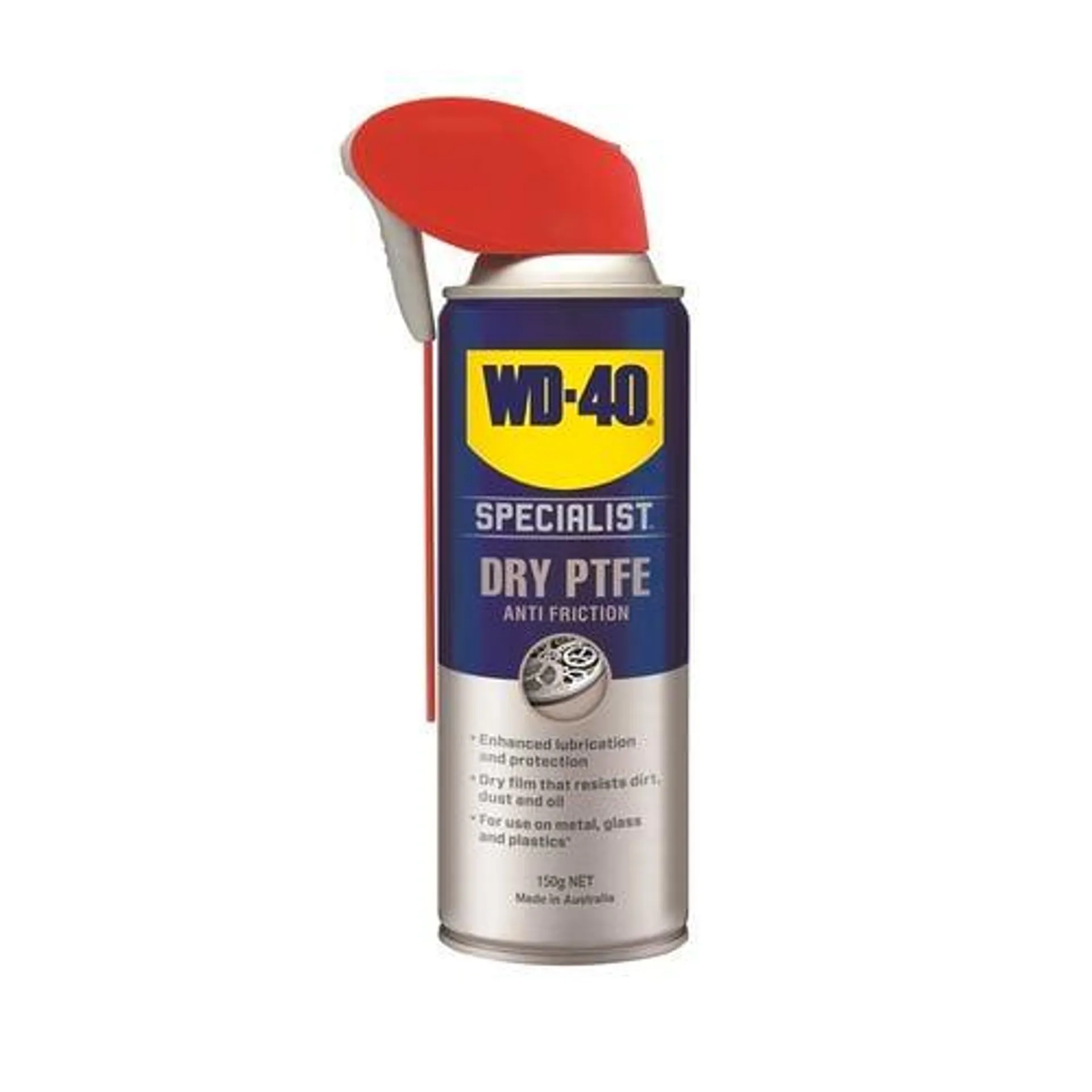 WD-40 150g Specialist Anti Friction Dry PTFE Lubricant