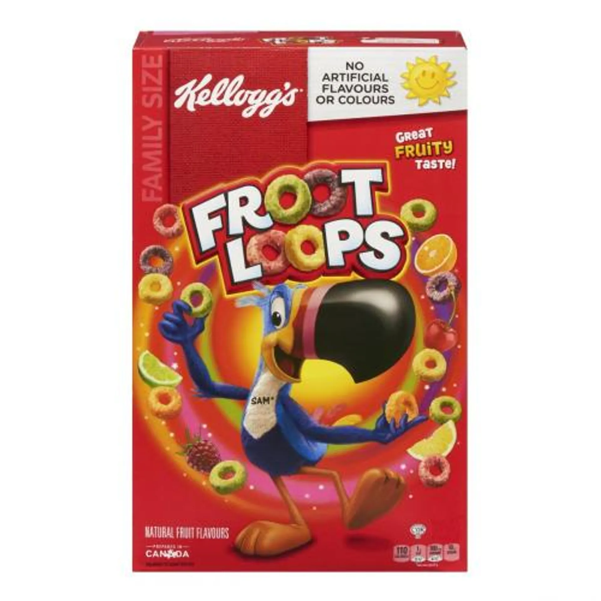 Kellogg's Froot Loops Cereal, 480 g