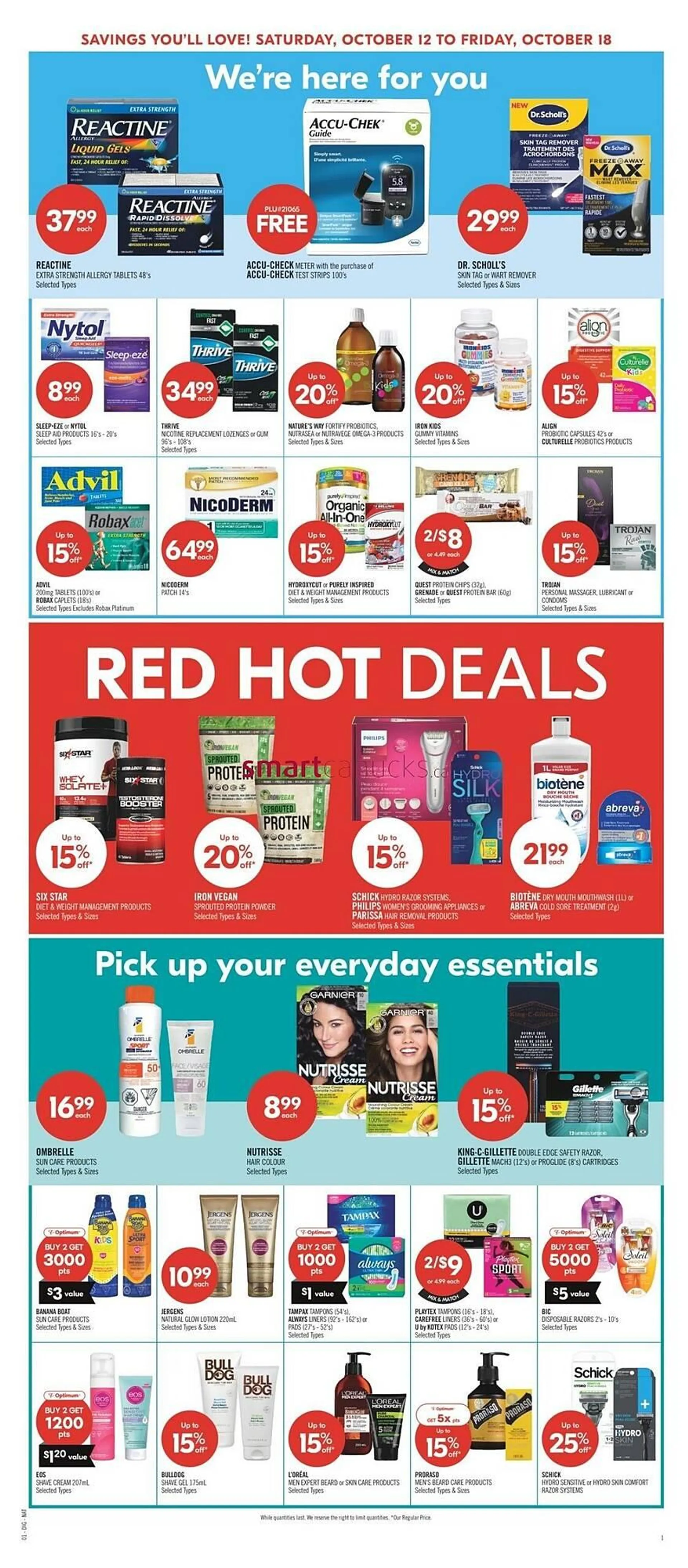 Shoppers Drug Mart flyer from October 12 to October 18 2024 - flyer page 9