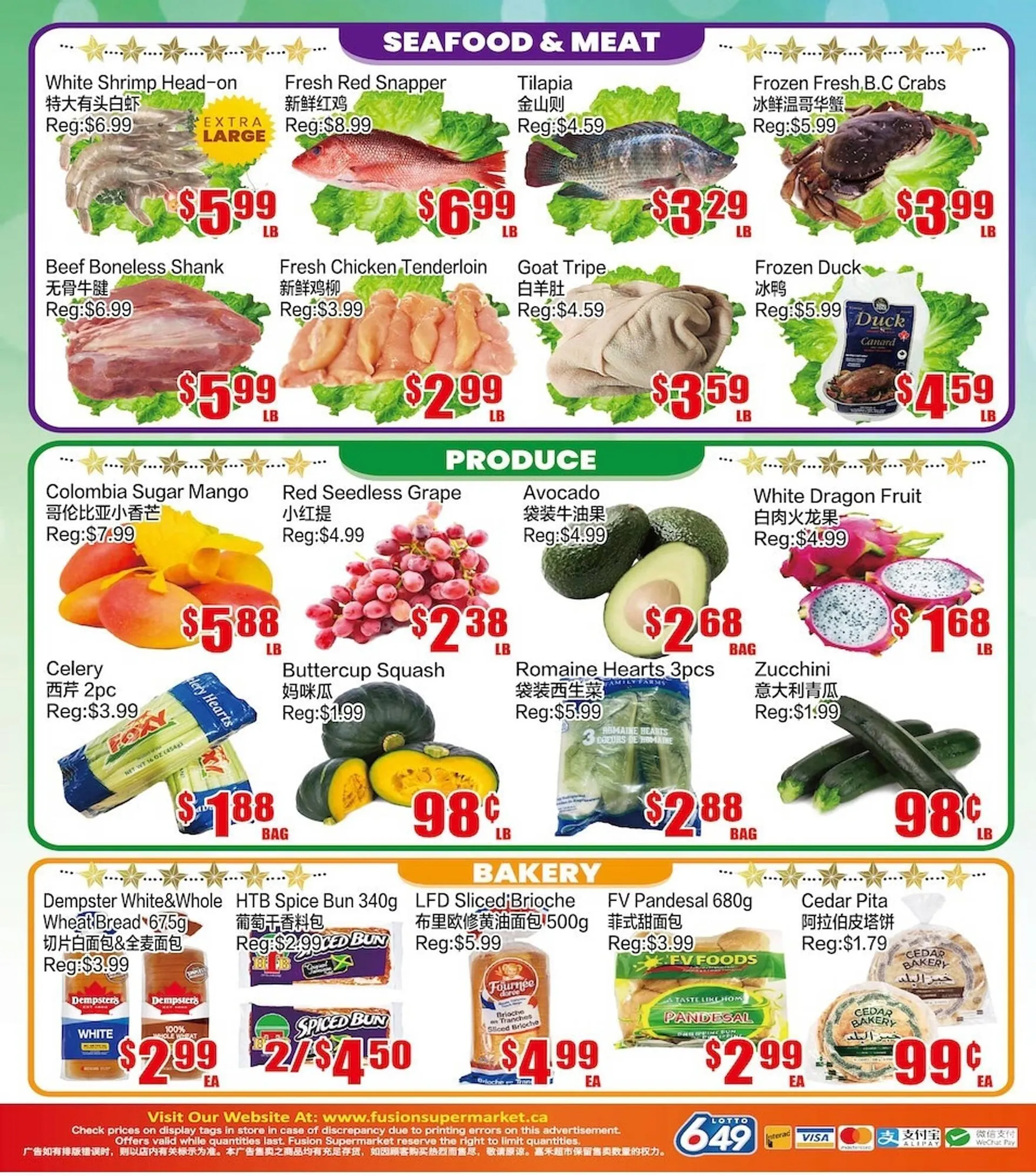 Fusion Supermarket flyer from December 20 to December 26 2024 - flyer page 4