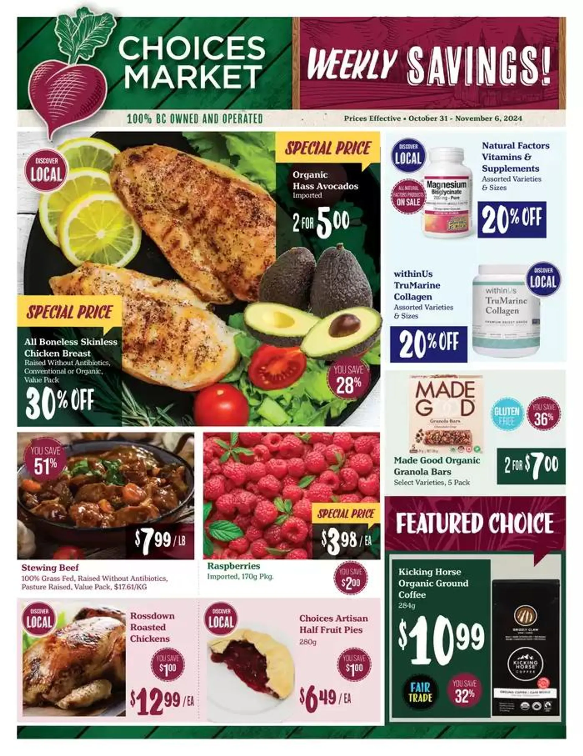 Choices Market weekly flyer - 1