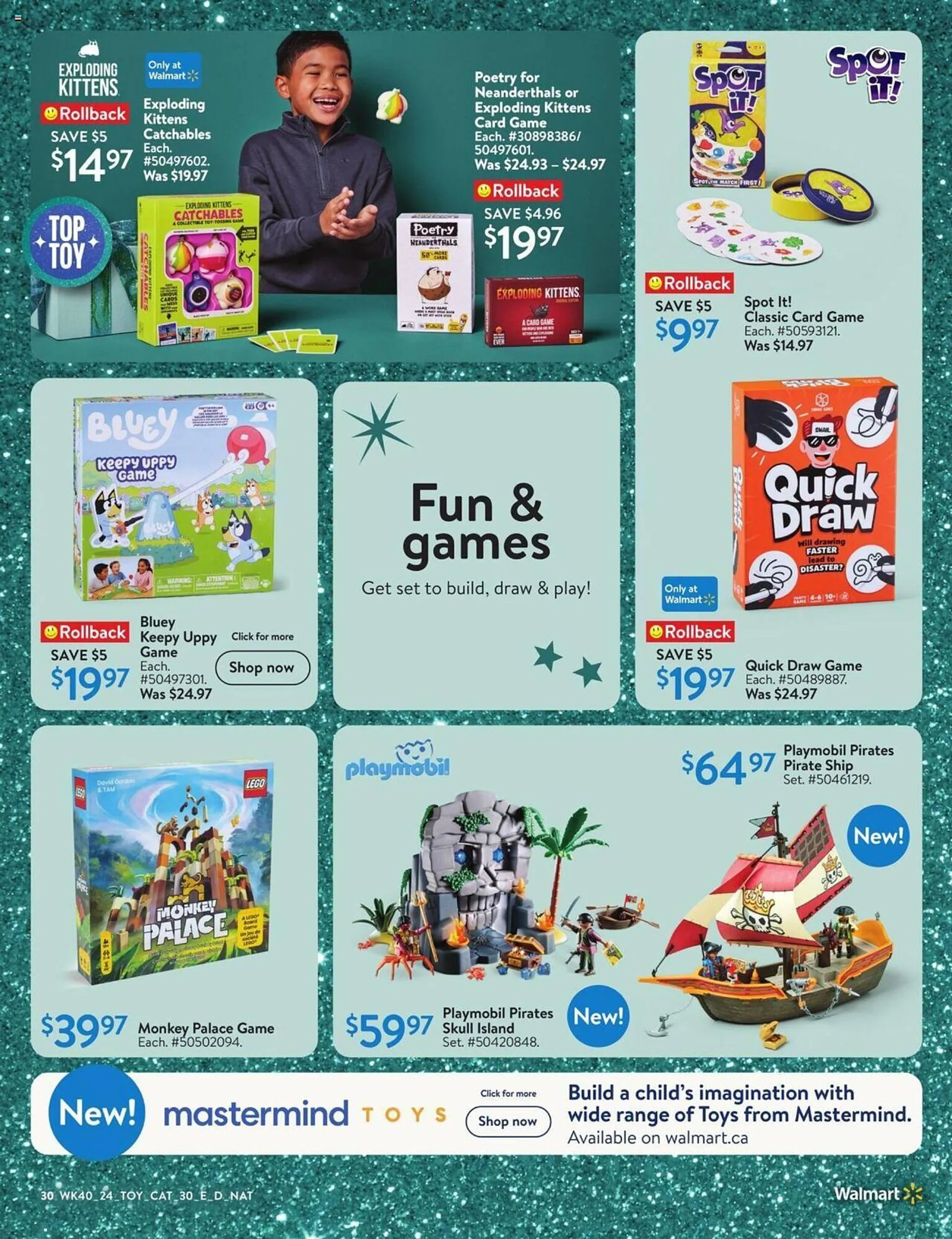 Walmart flyer from October 24 to December 24 2024 - flyer page 39