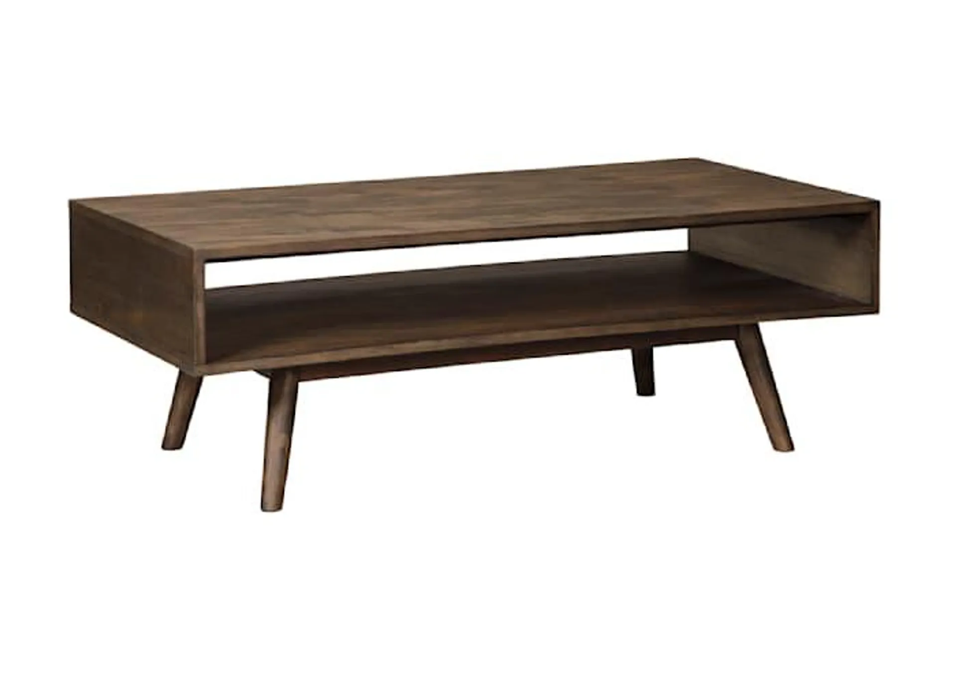 Kisper Coffee Table - Dark Brown