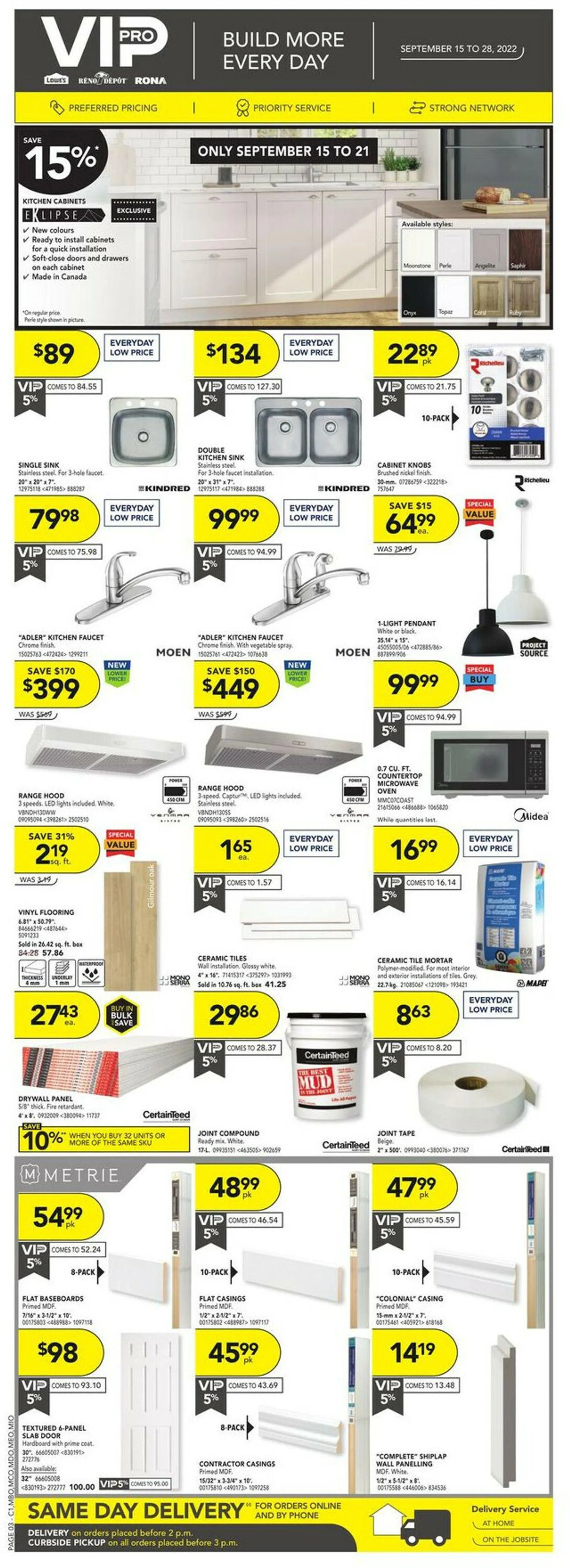 Lowes Current flyer - 3