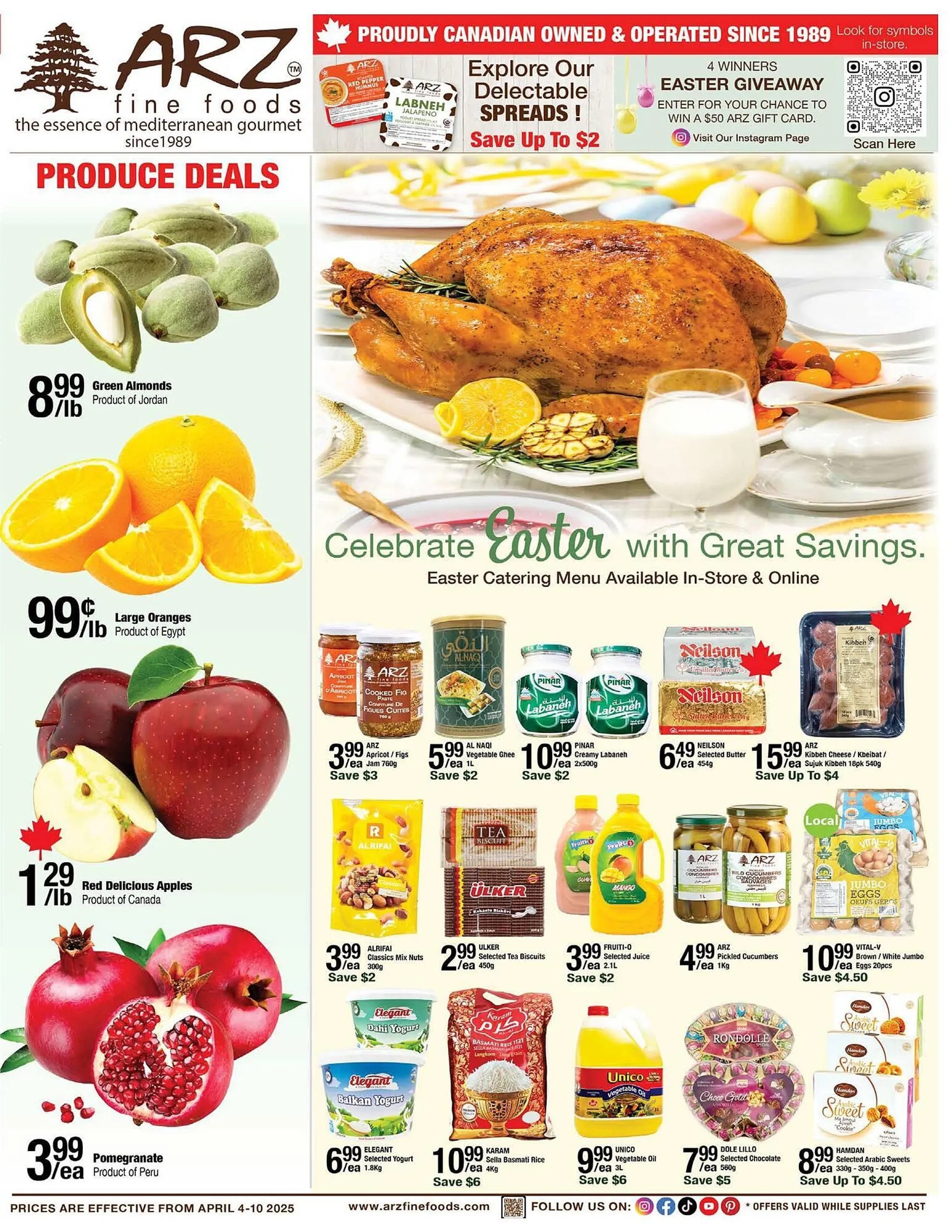 Arz Fine Foods flyer - 1