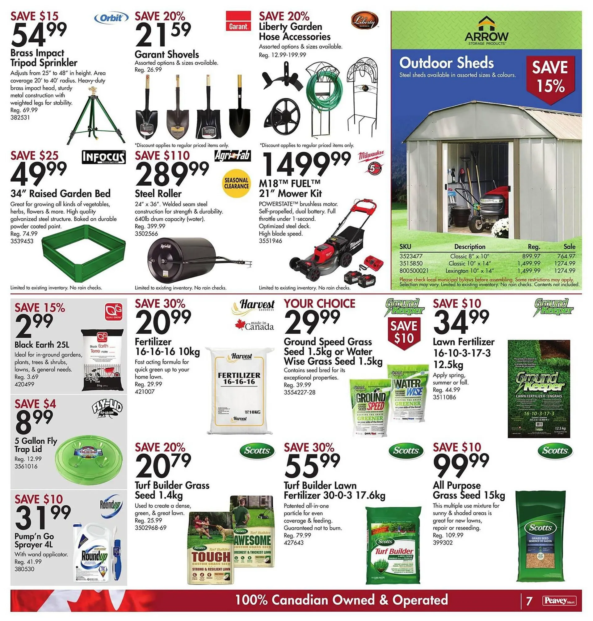 Peavey Mart flyer from July 1 to July 31 2024 - flyer page 12