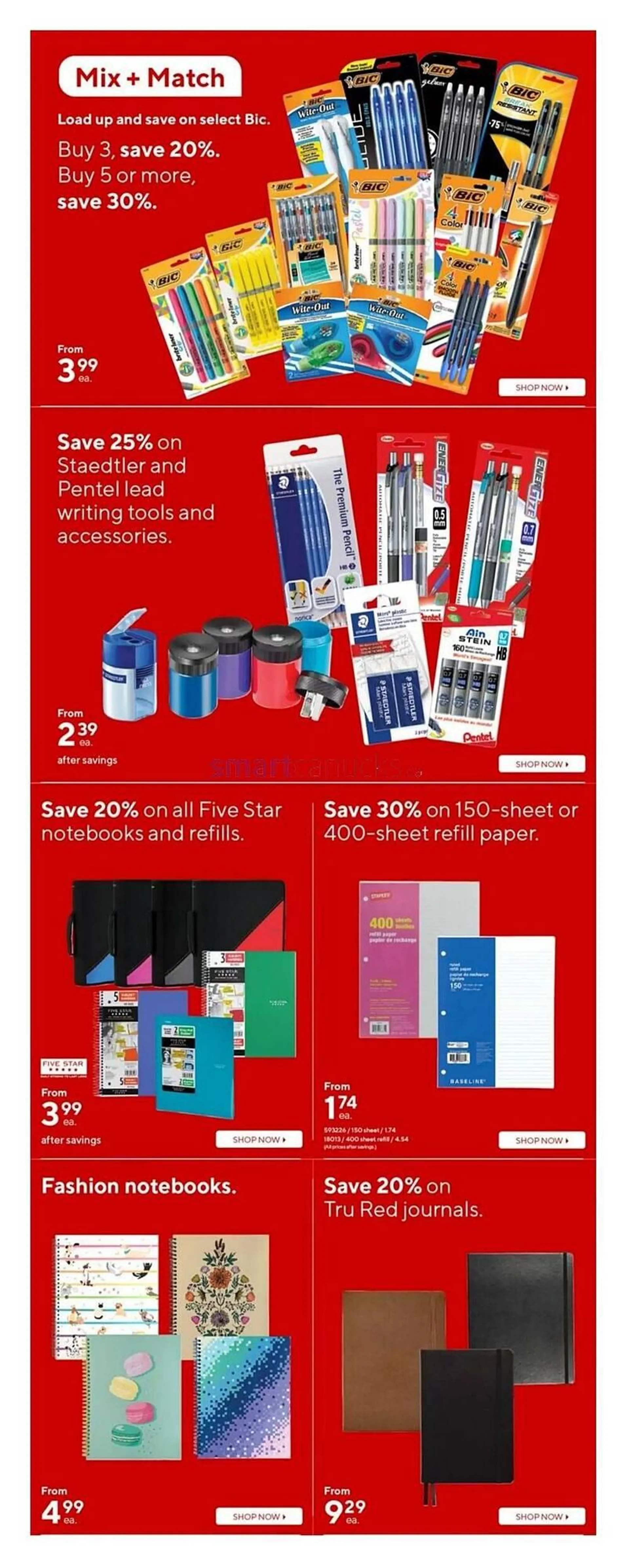 Staples flyer from January 2 to January 8 2025 - flyer page 3