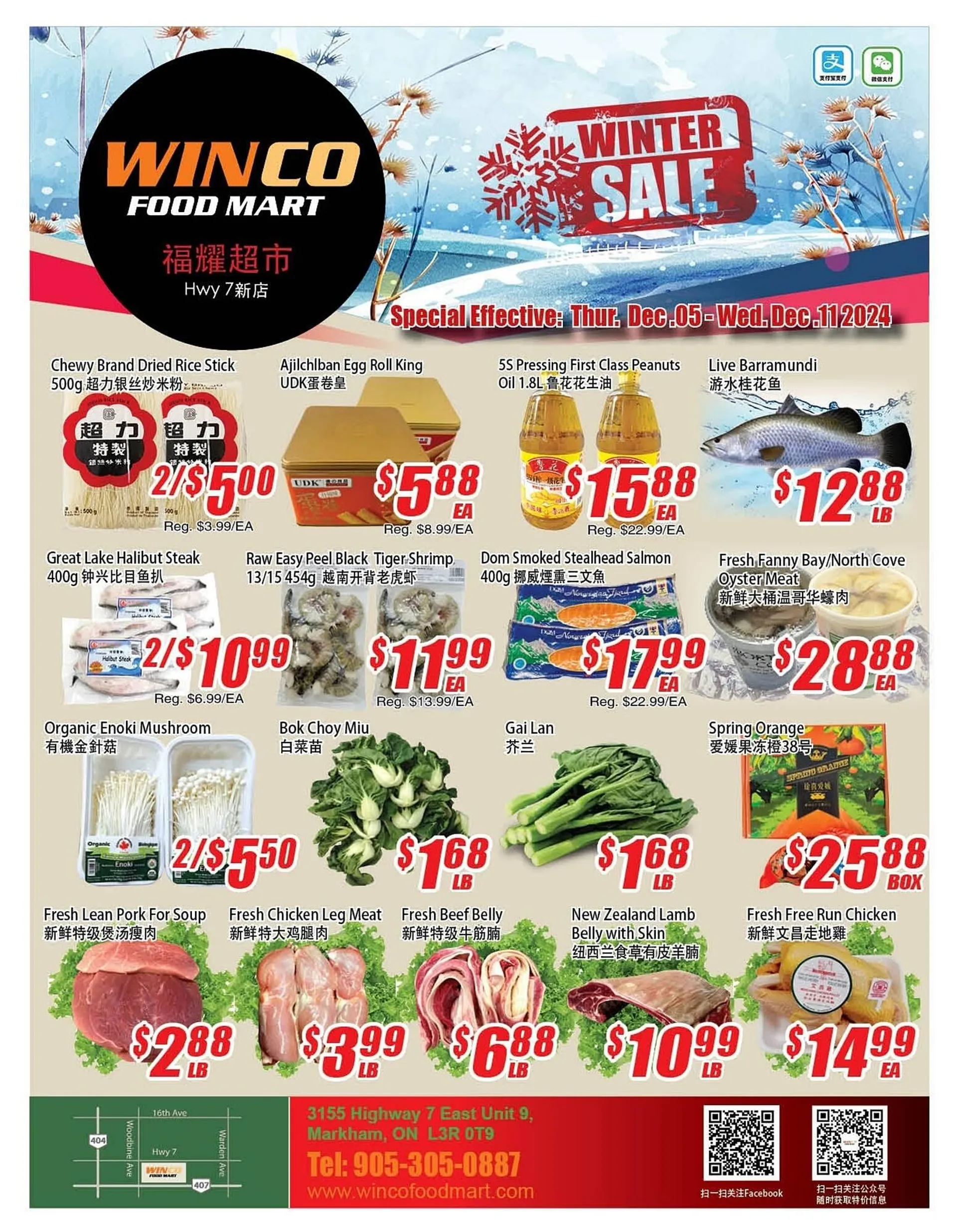 WinCo Food Mart flyer - 1