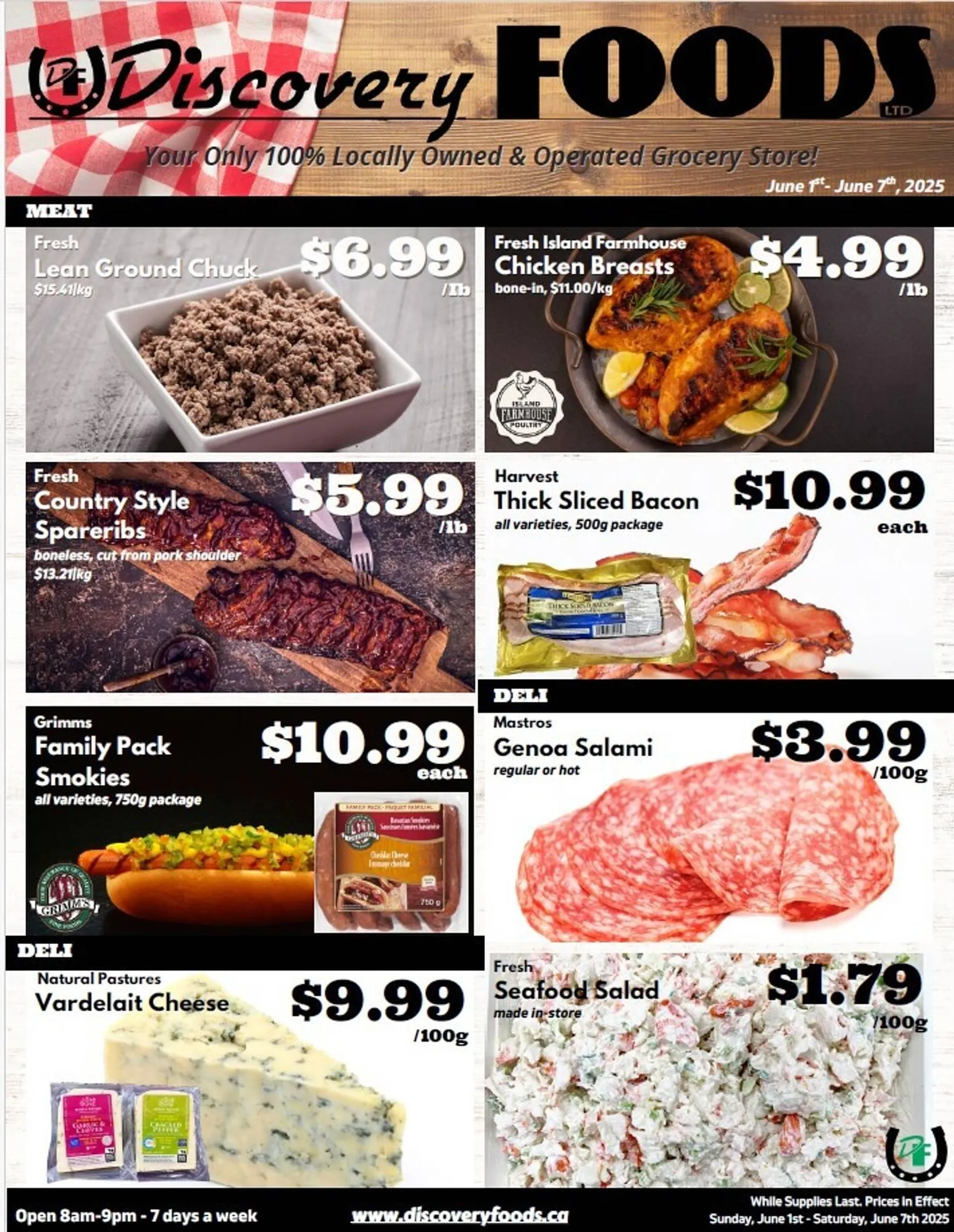 Discovery Foods flyer from June 1 to June 7 2025 - flyer page 1