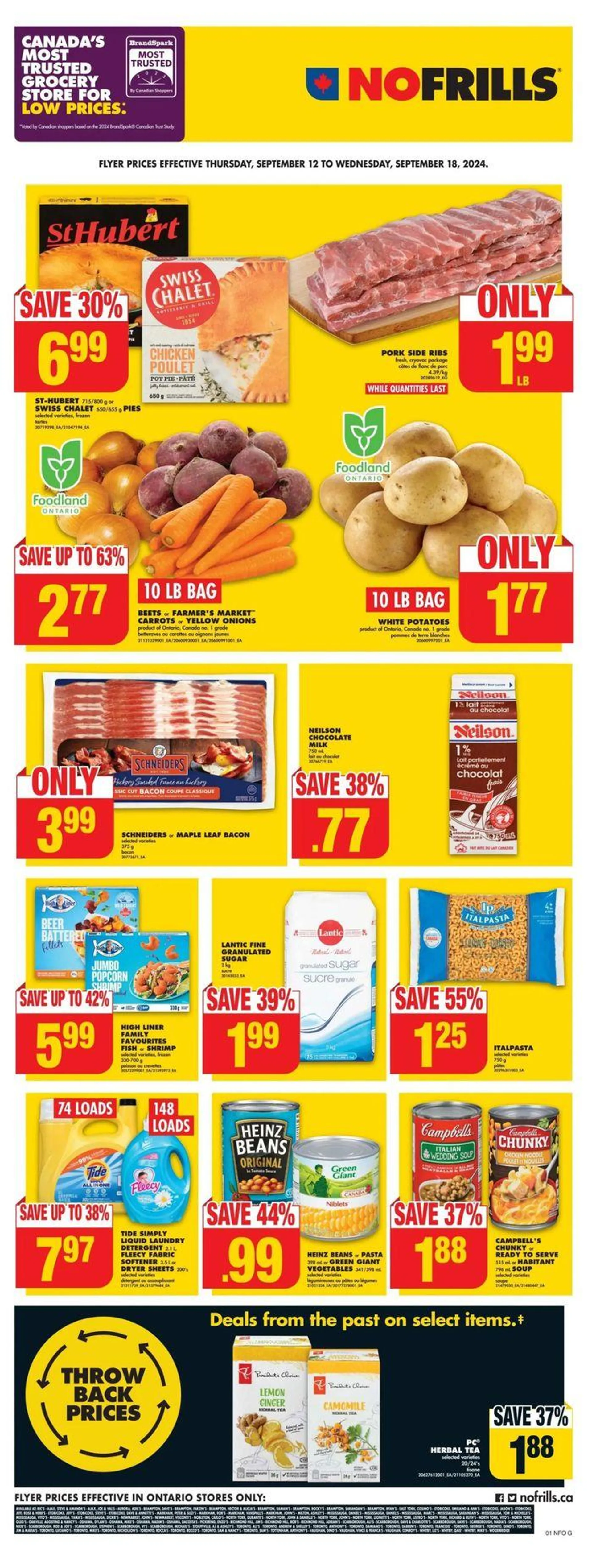 Wide range of offers from September 12 to September 18 2024 - flyer page 12