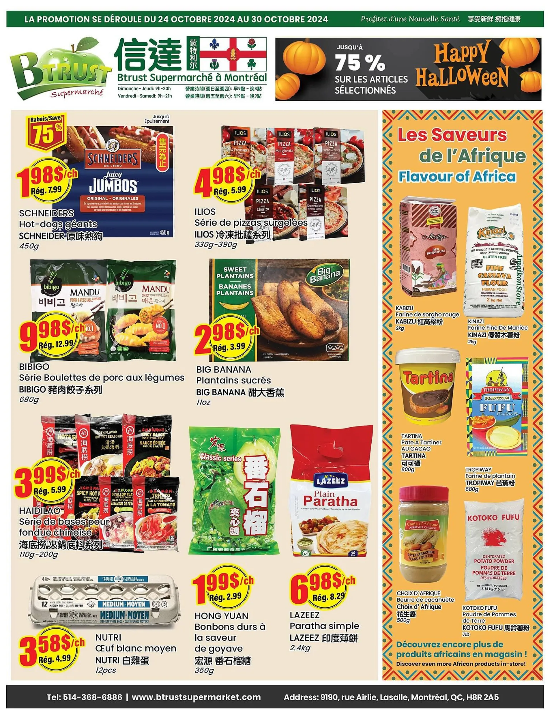 Btrust Supermarket flyer - 1