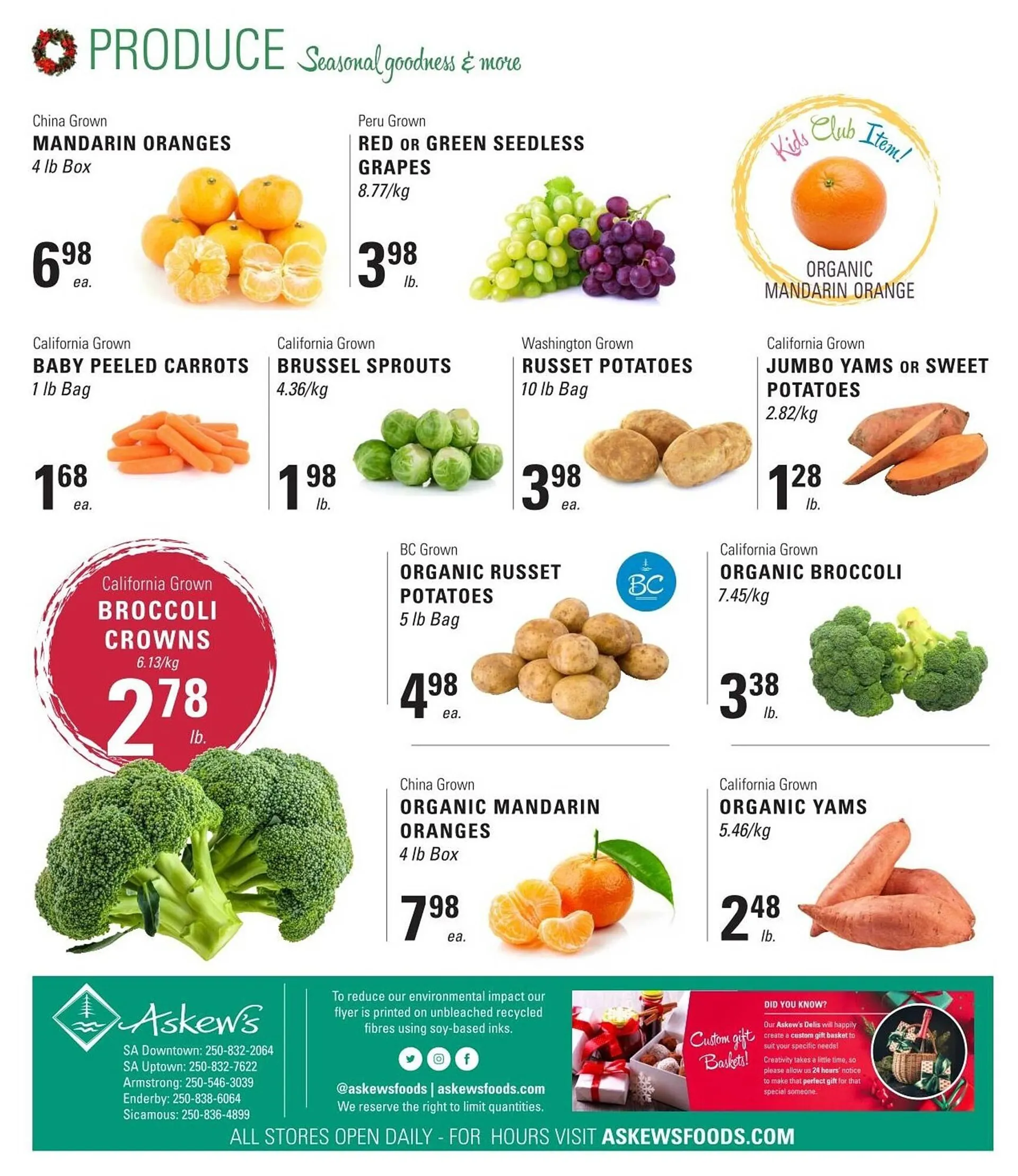 Askews Foods flyer from December 22 to December 28 2024 - flyer page 12