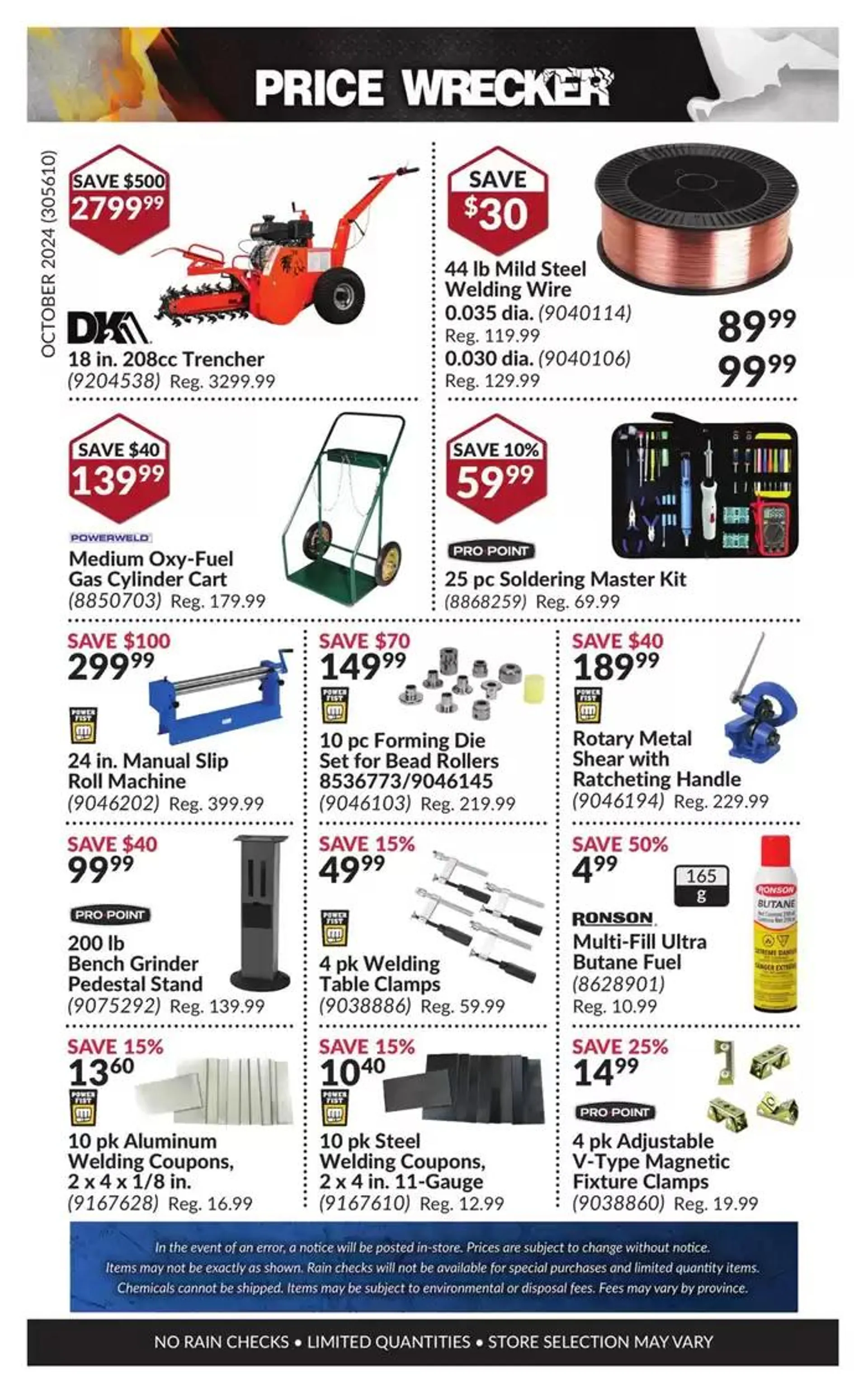 Price Wrecker from October 1 to October 31 2024 - flyer page 41