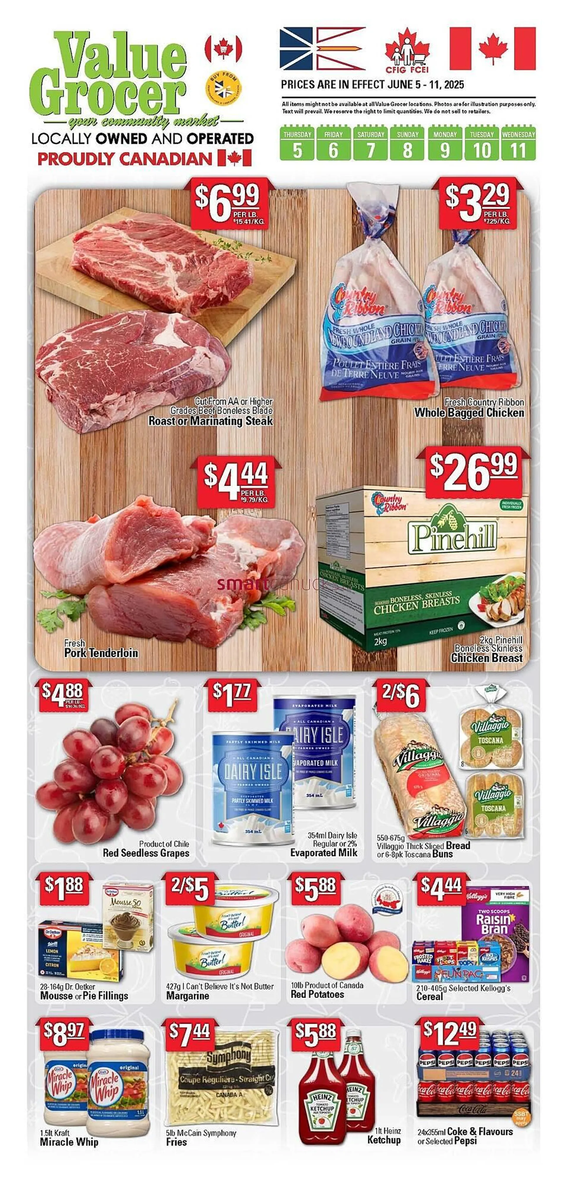 Value Grocer flyer from June 4 to June 10 2025 - flyer page 1