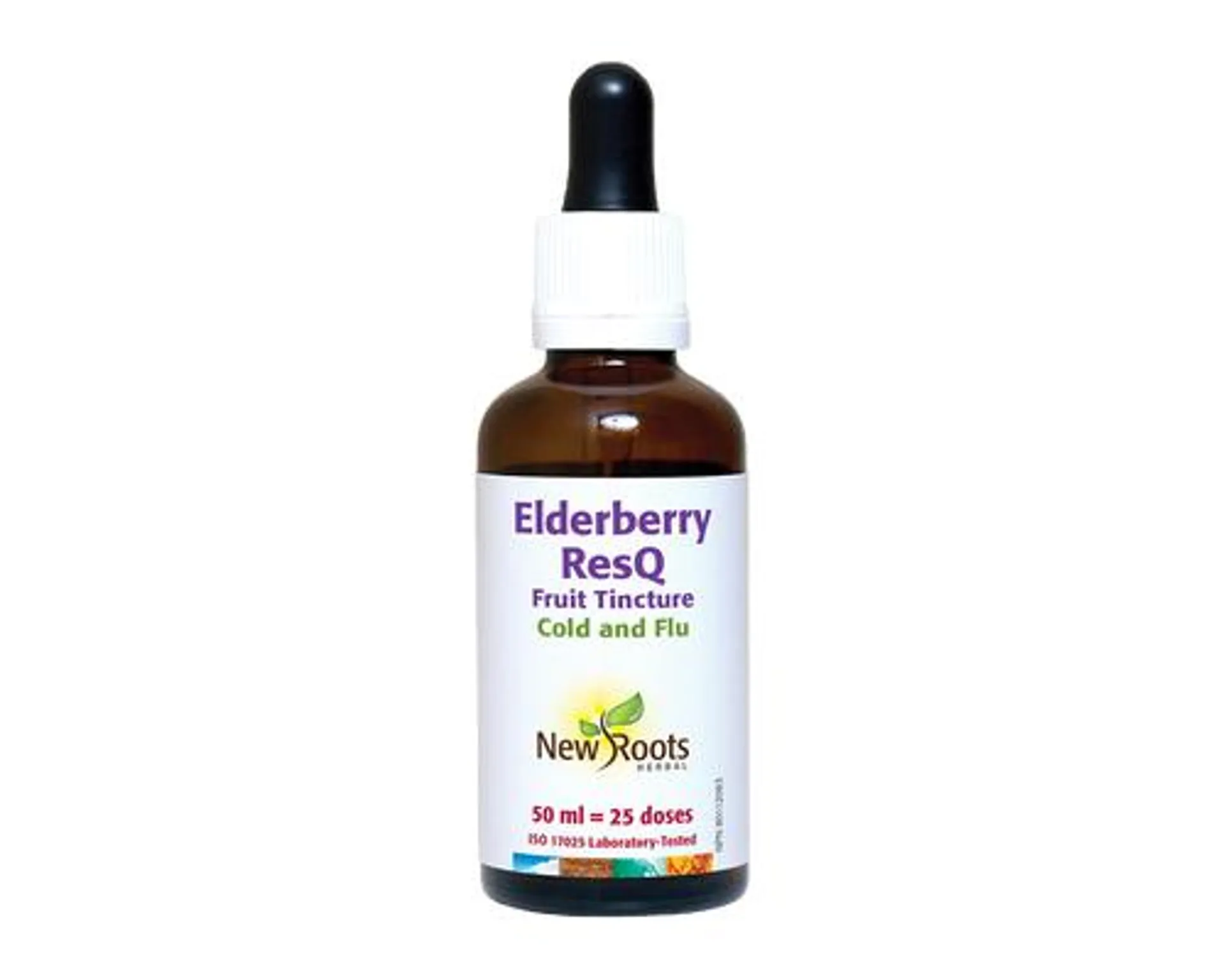 New Roots Elderberry ResQ Fruit Tincture 50mL