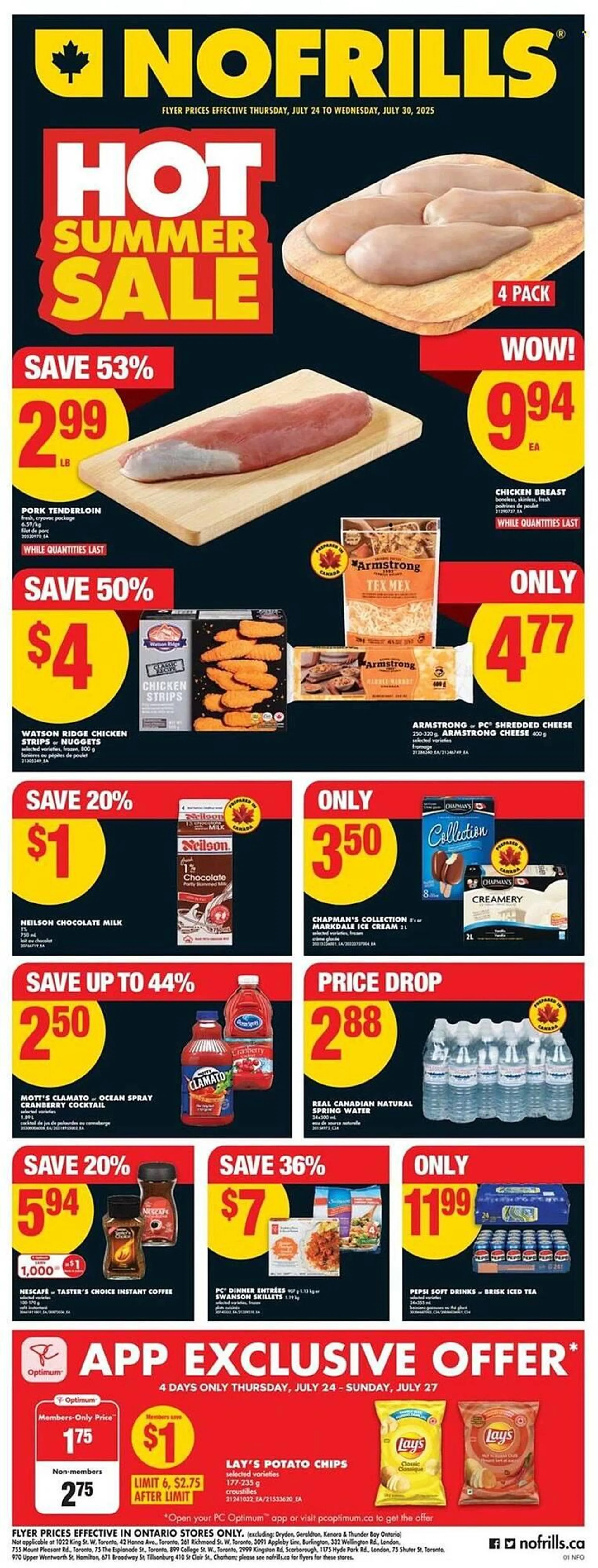 No Frills flyer - 1
