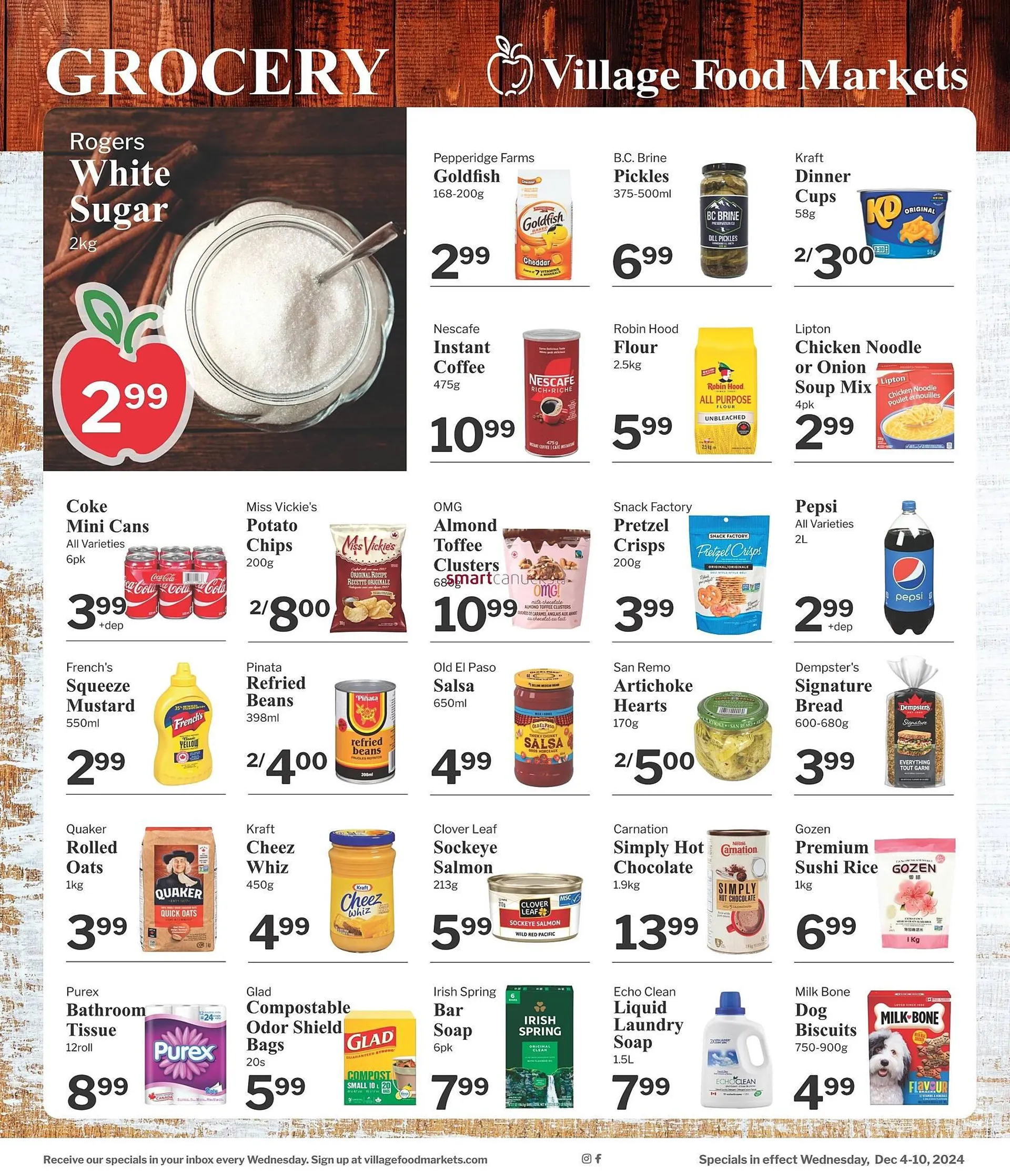 Village Food Markets flyer from December 4 to December 10 2024 - flyer page 2