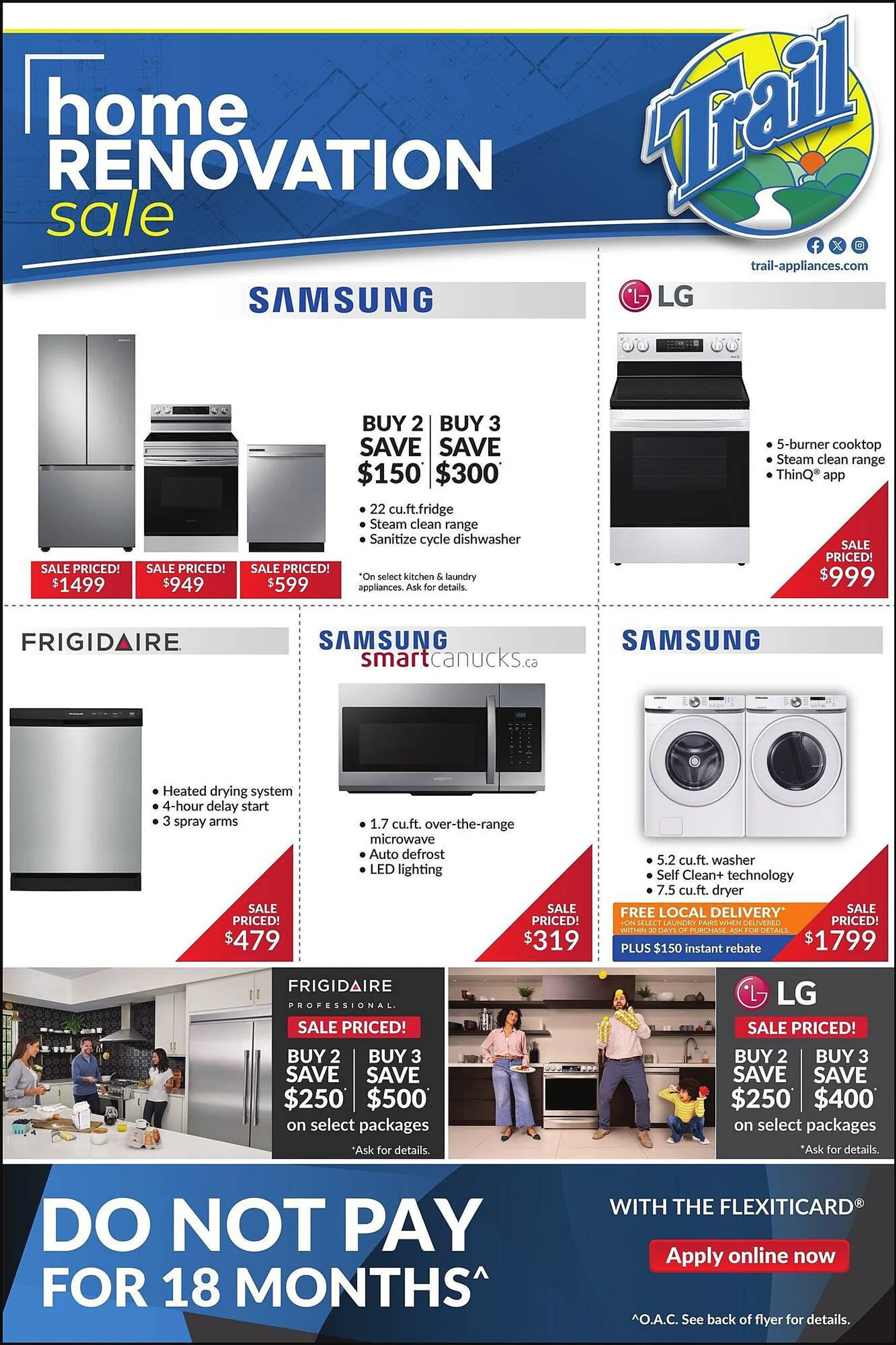 Trail Appliances flyer from March 14 to March 20 2024 - flyer page 1