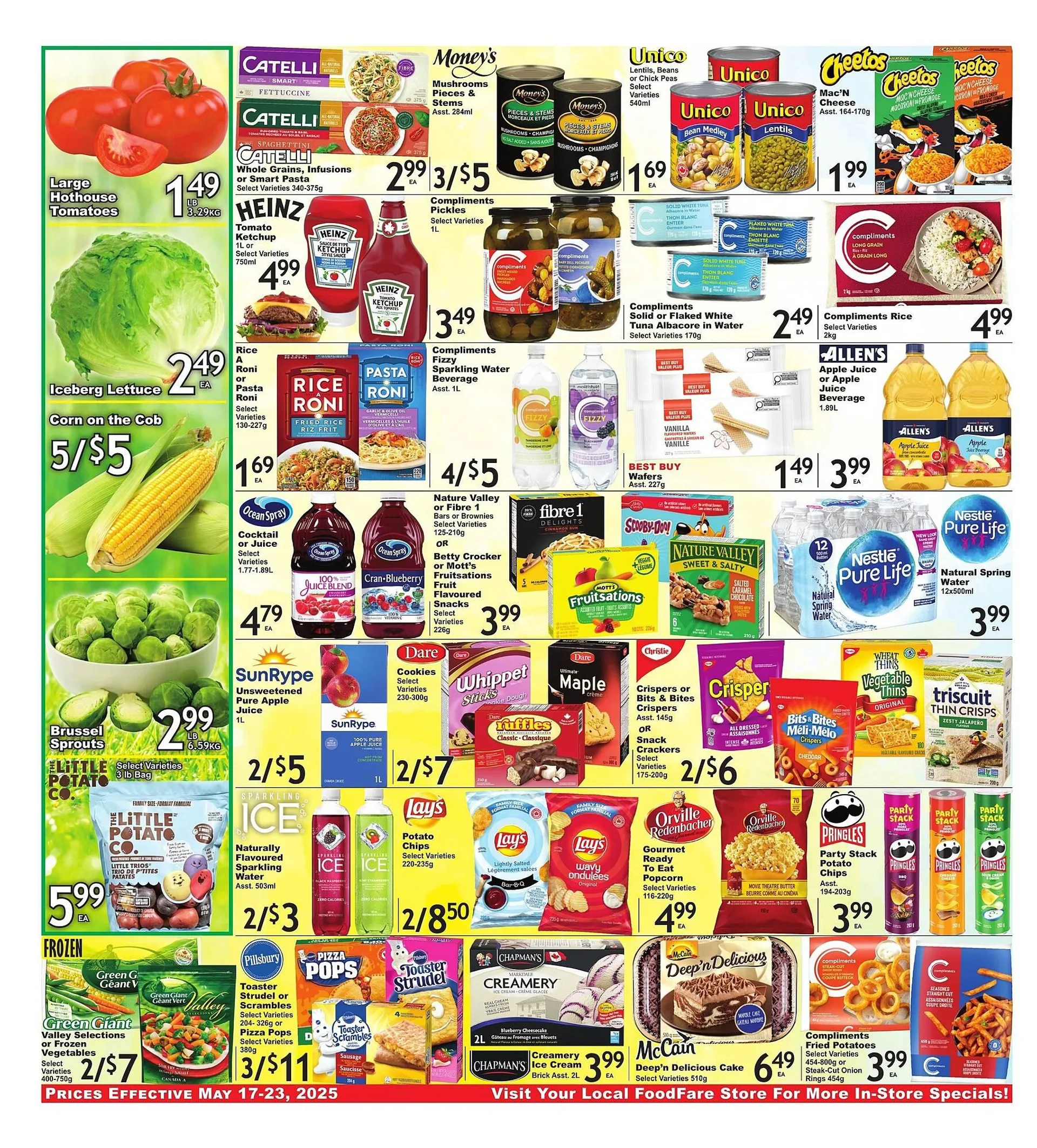 Food Fare flyer from May 19 to May 25 2025 - flyer page 2