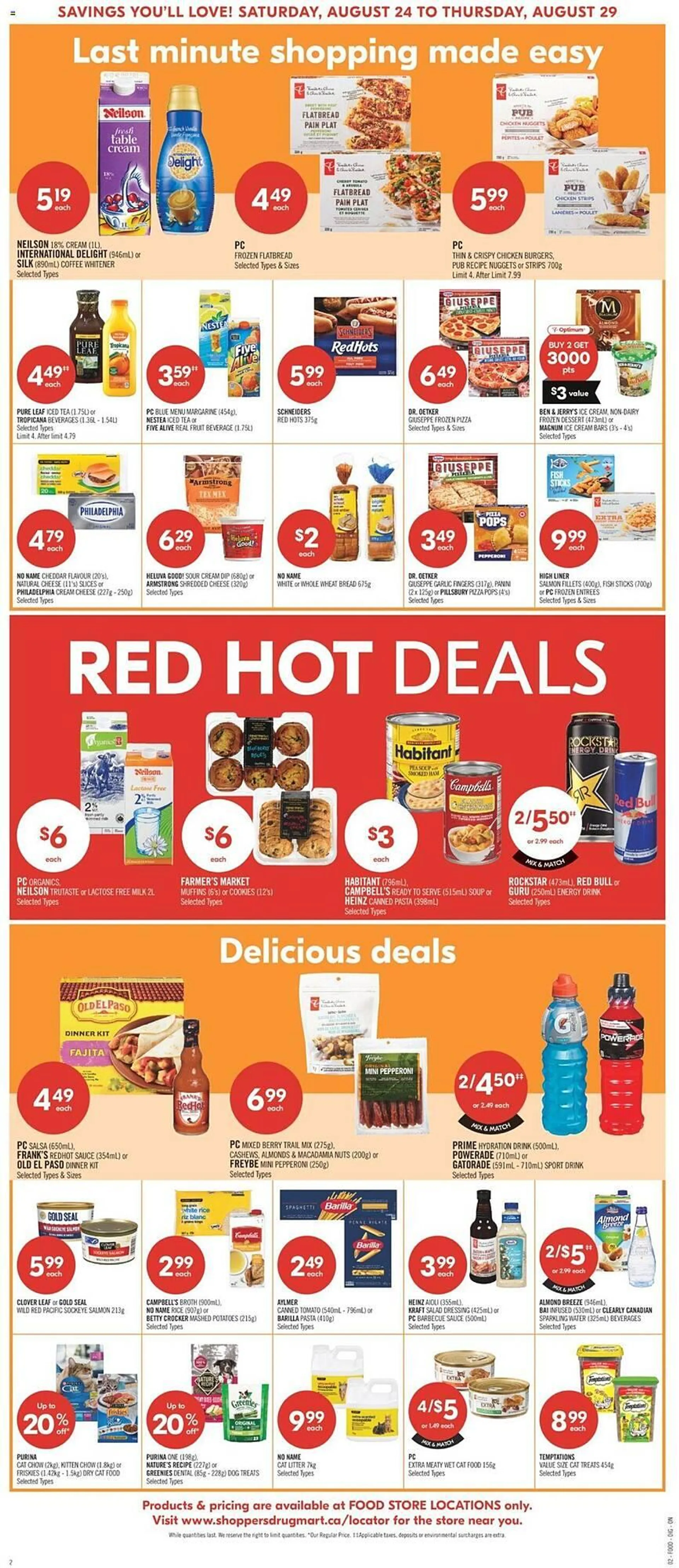 Shoppers Drug Mart flyer from August 24 to August 29 2024 - flyer page 9