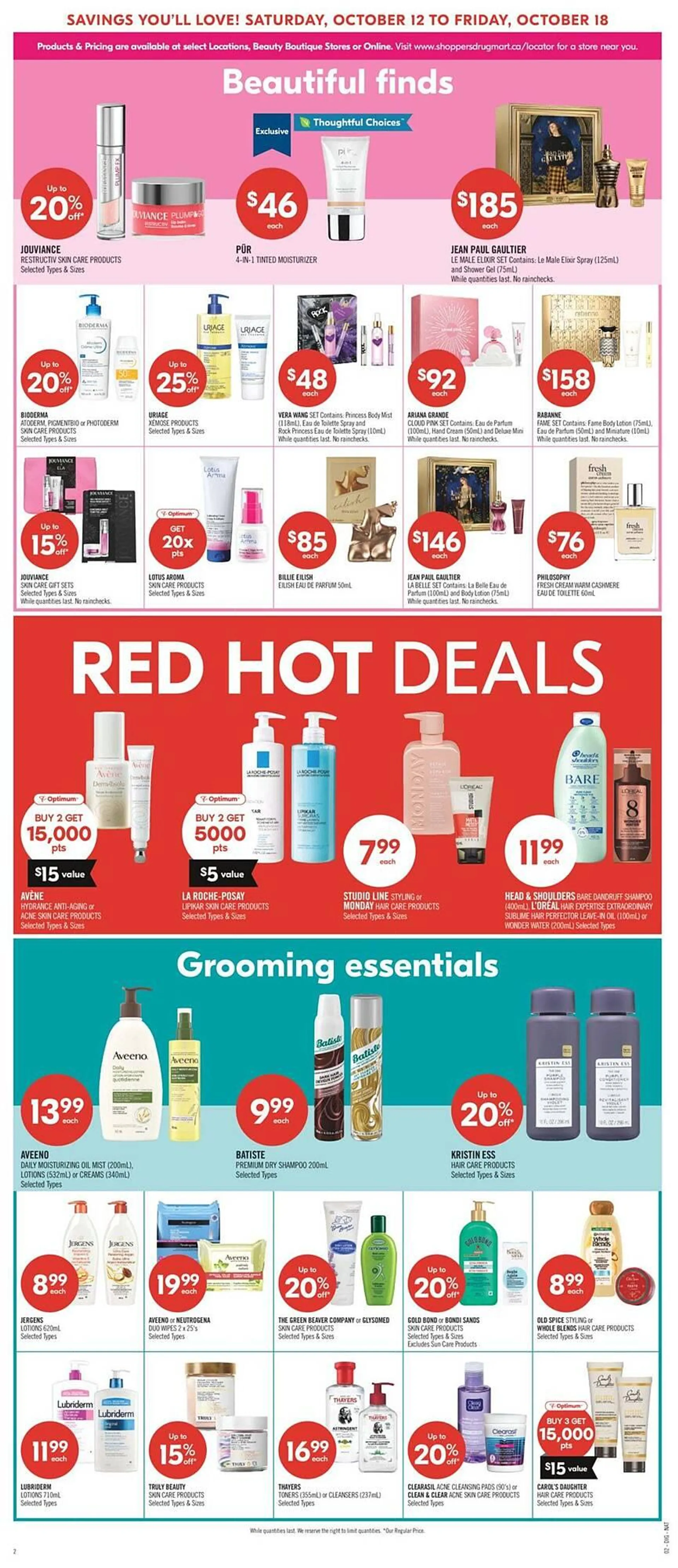 Shoppers Drug Mart flyer from October 12 to October 19 2024 - flyer page 11