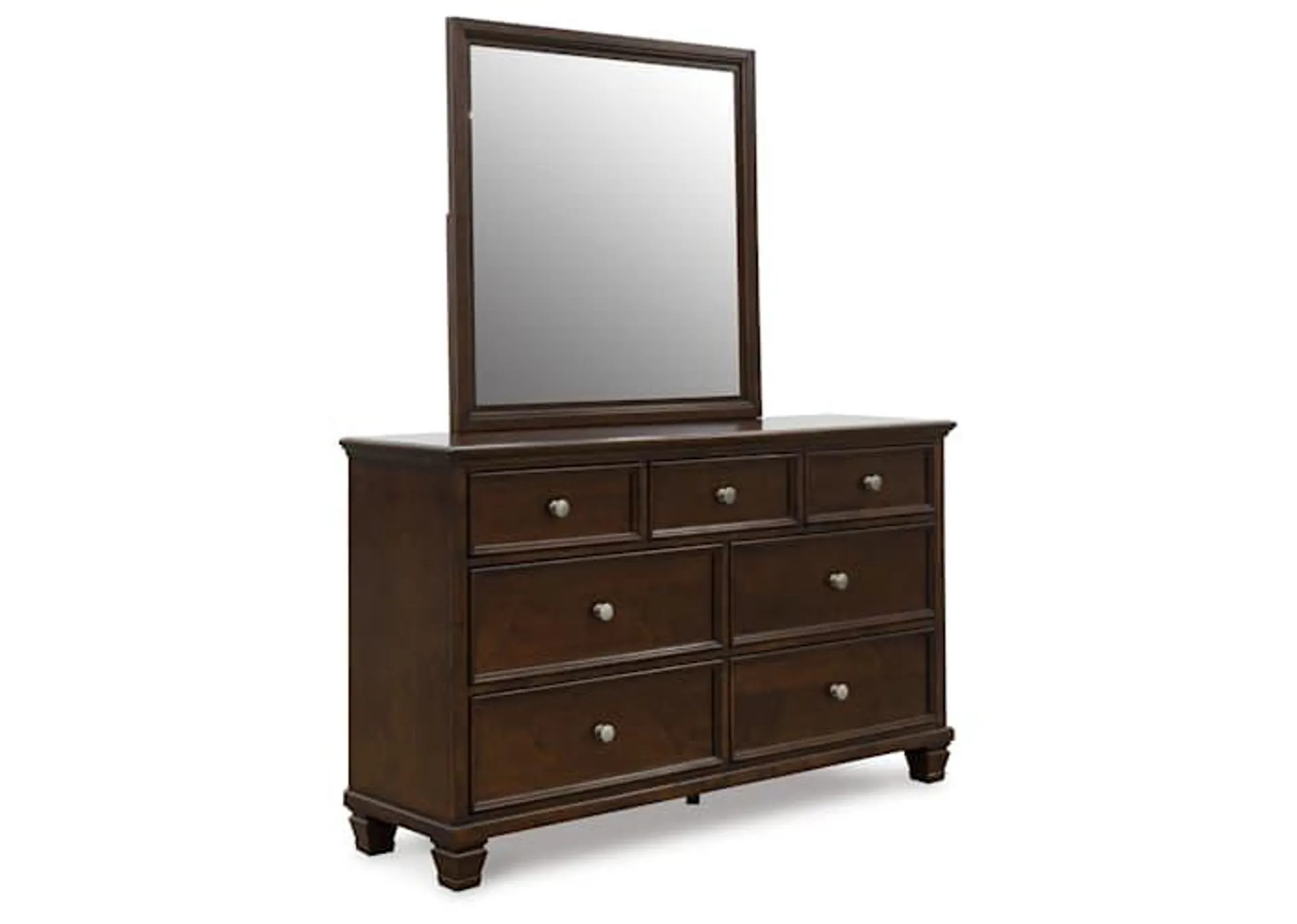 Danabrin Dresser and Mirror - Brown