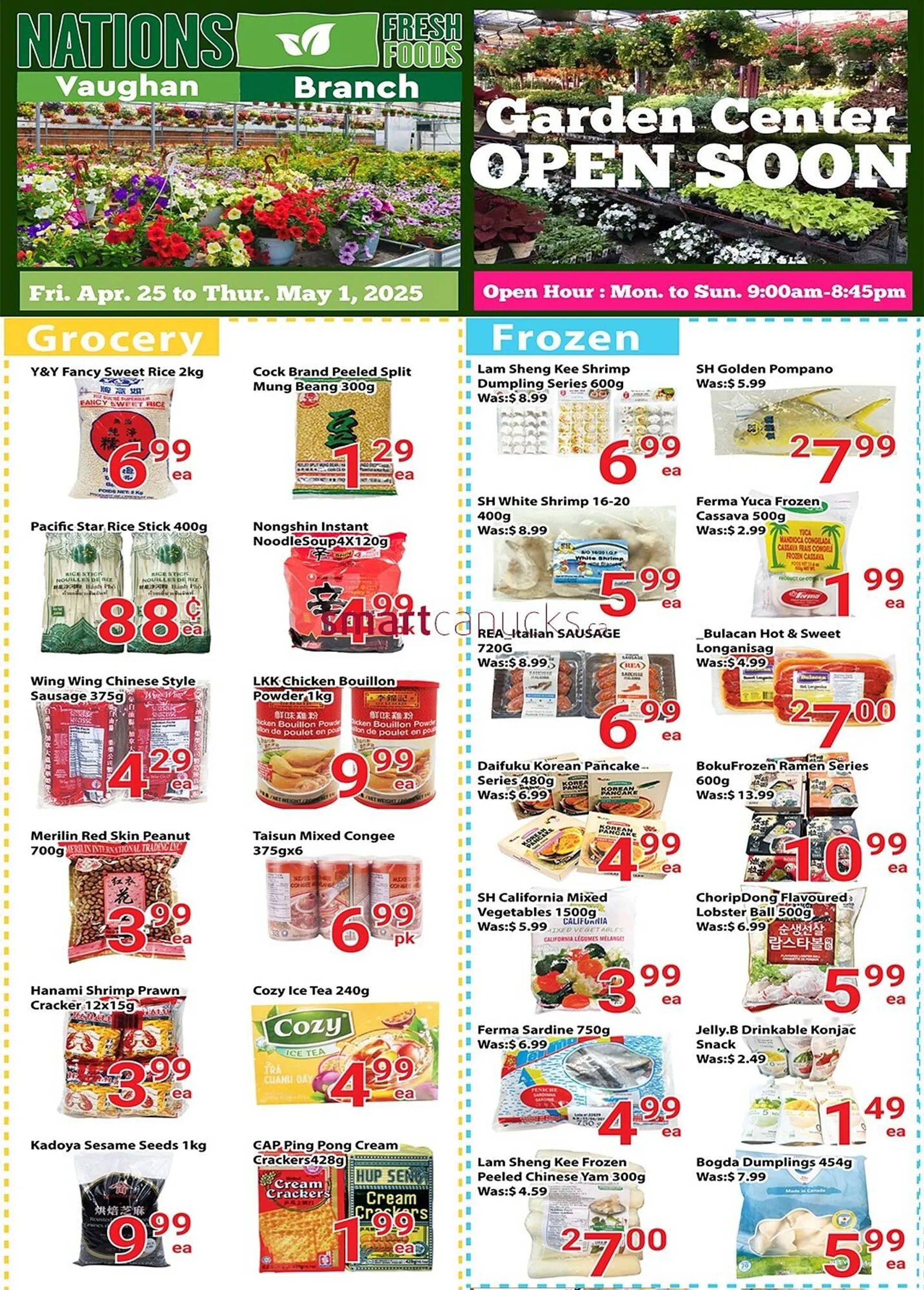 Nations Fresh Foods flyer - 1