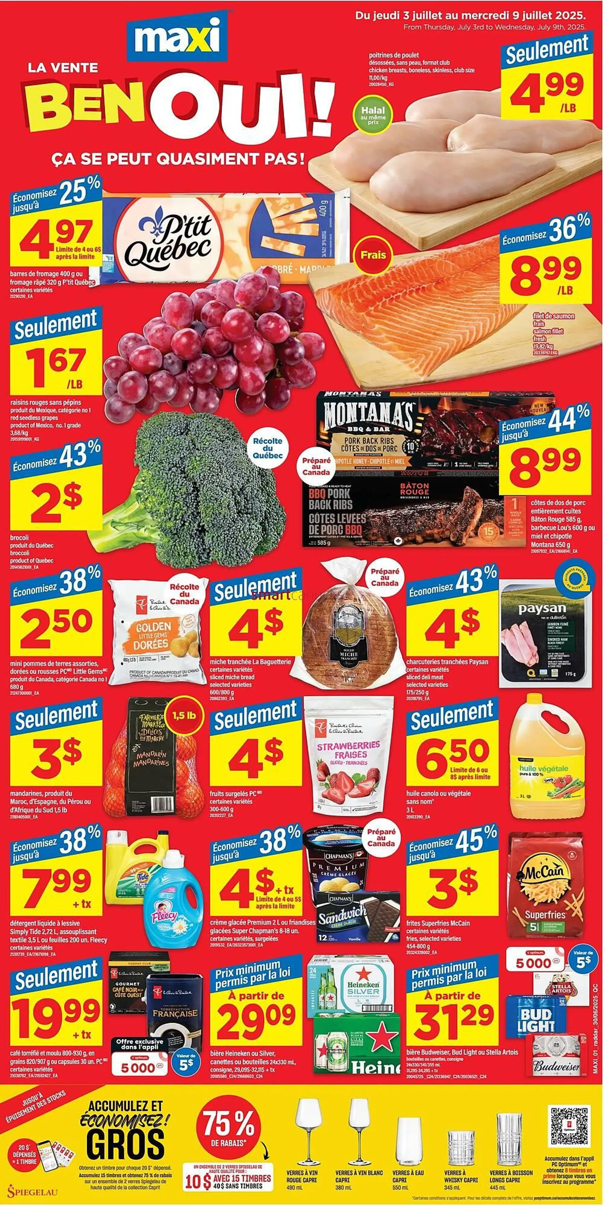 Maxi flyer from July 3 to July 9 2025 - flyer page 1