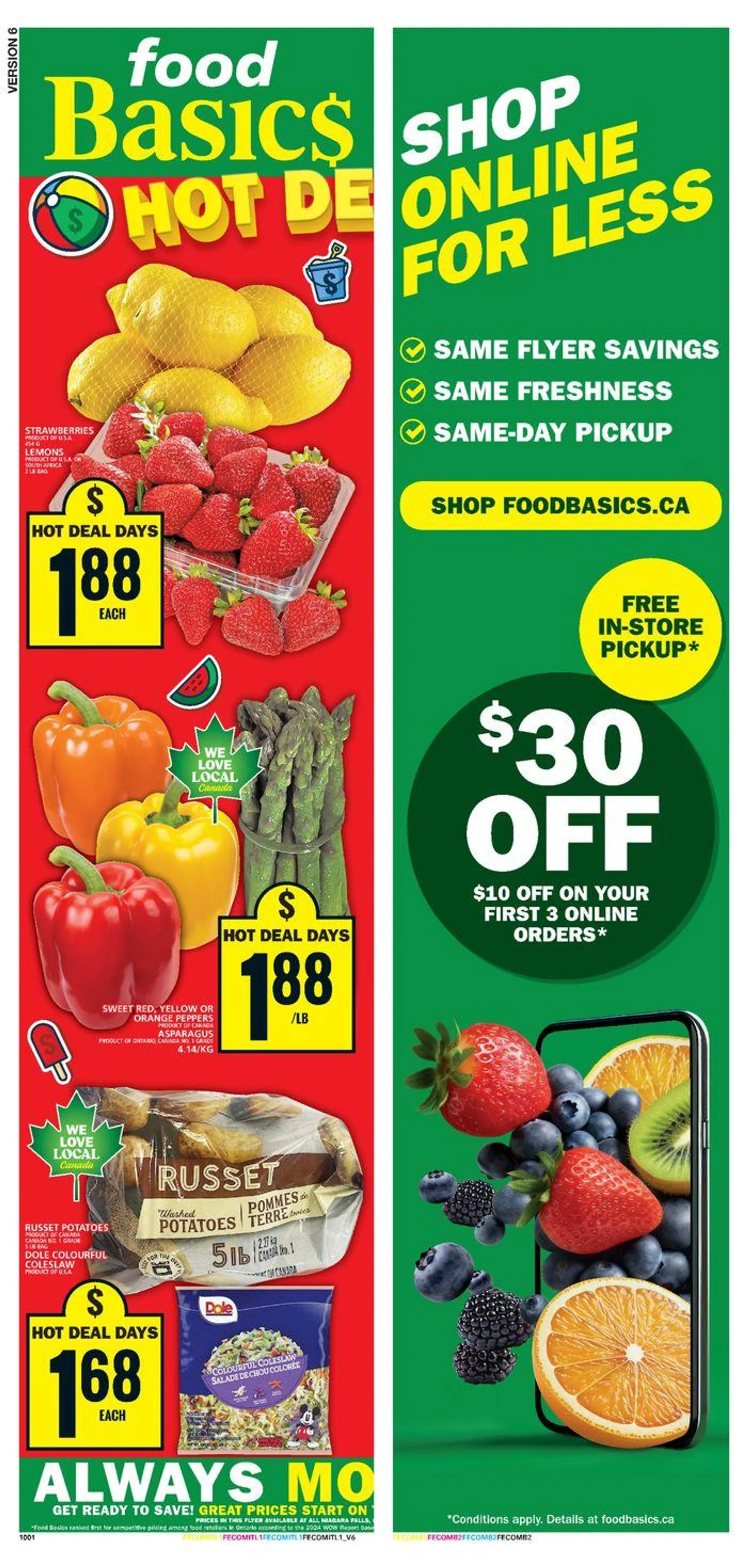 Food Basics weekly flyer - 1