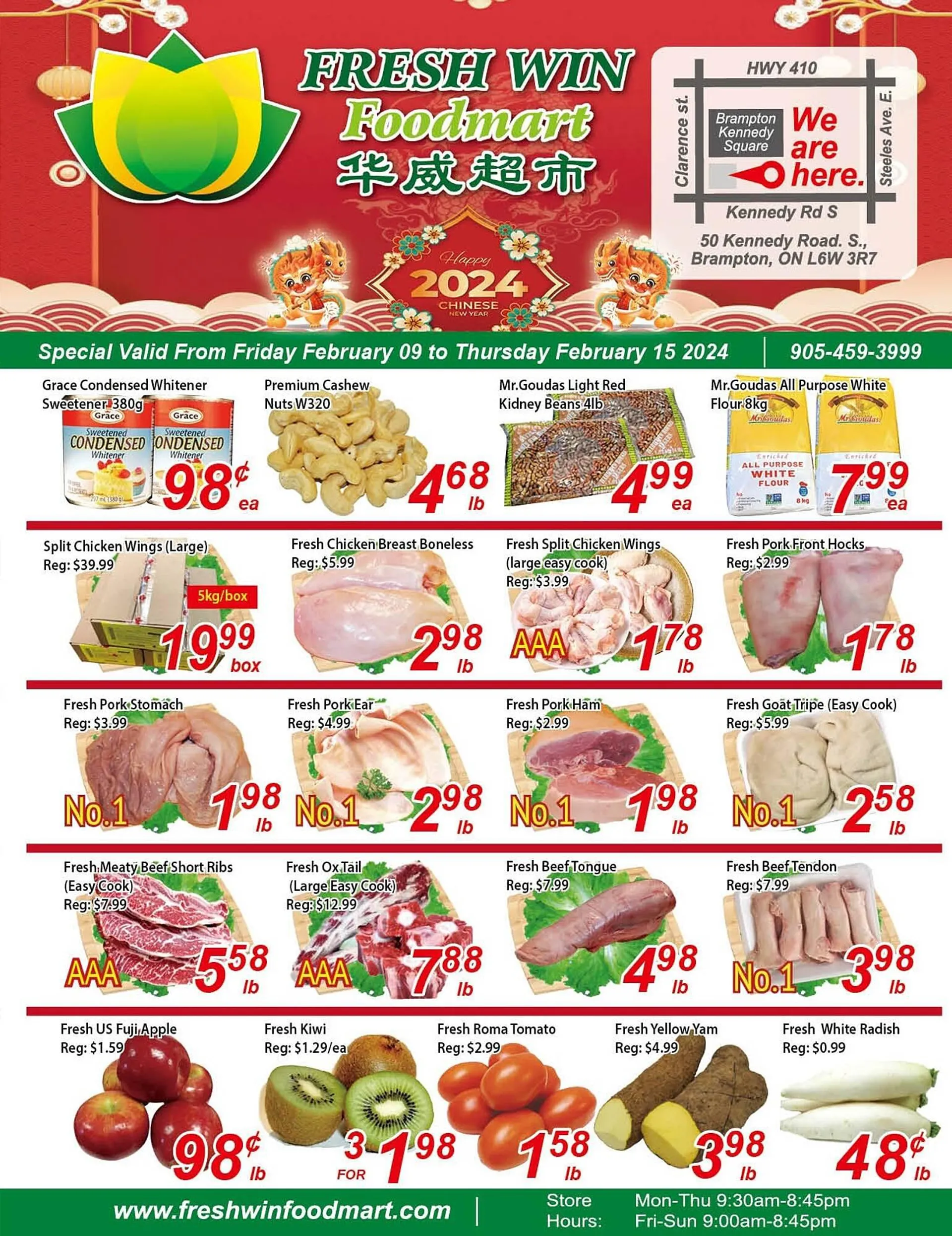 Fresh Win Foodmart flyer from February 9 to February 15 2024 - flyer page 