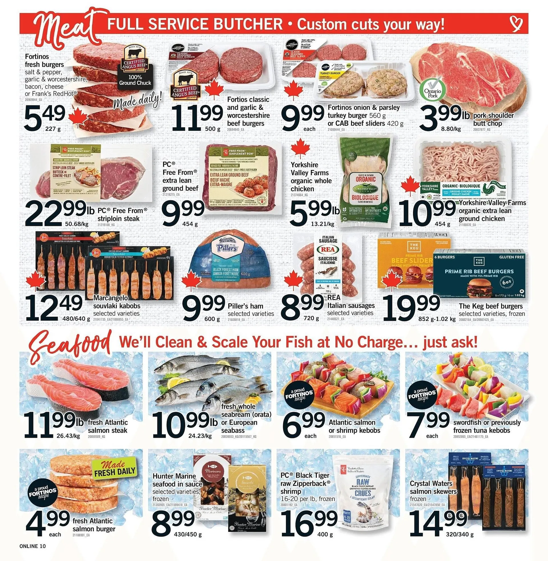 Fortinos flyer from July 10 to July 16 2025 - flyer page 10