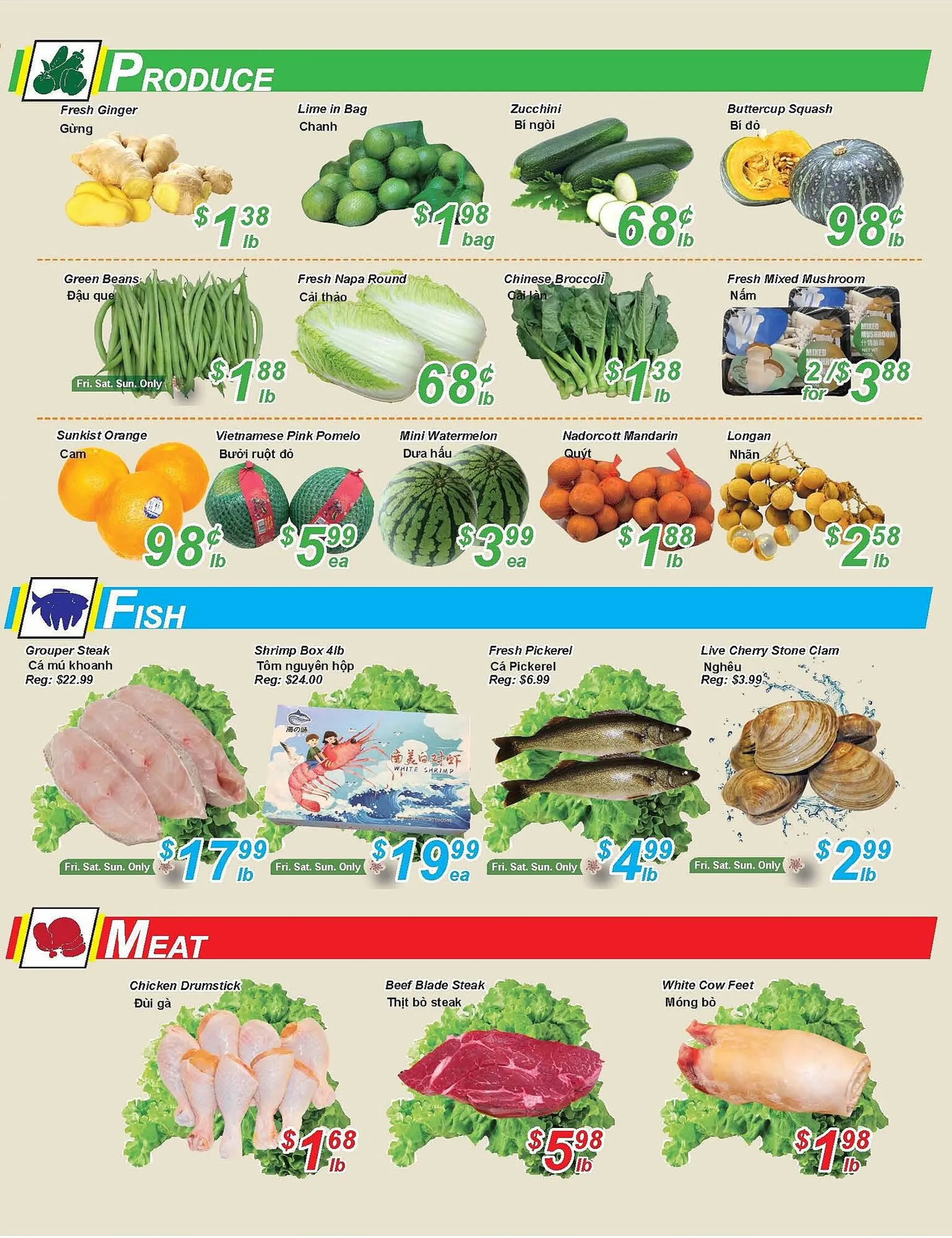 Golden Fresh Market flyer from March 28 to April 3 2024 - flyer page 3