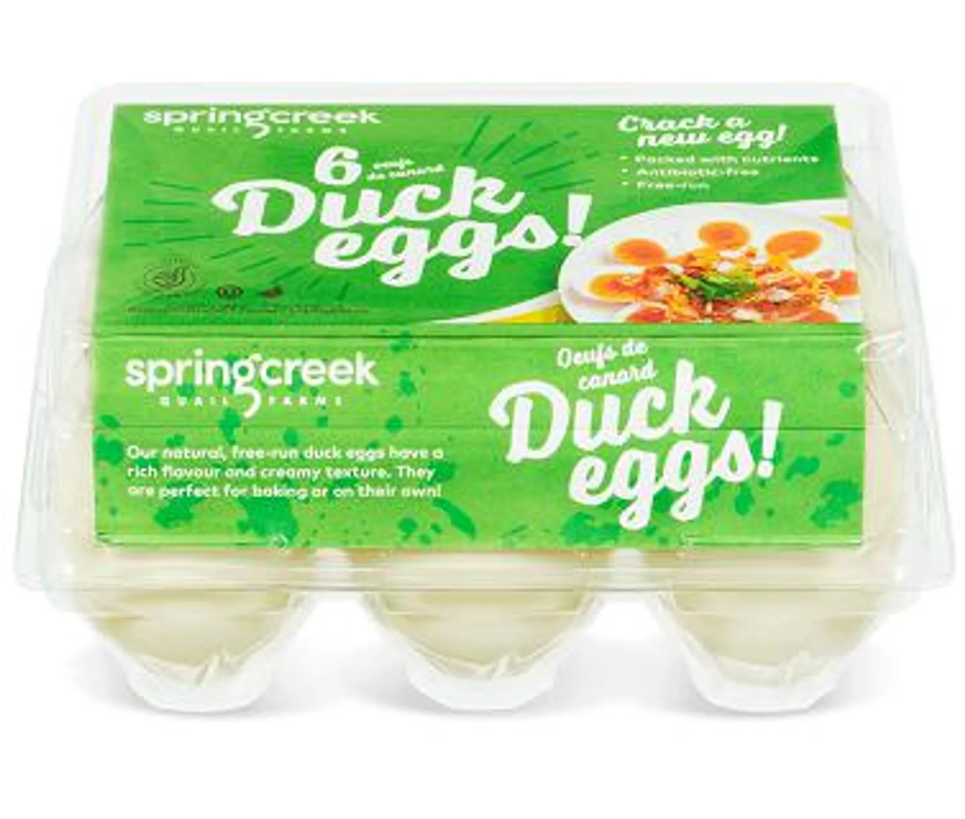 SpringCreek duck egg - 6pcs